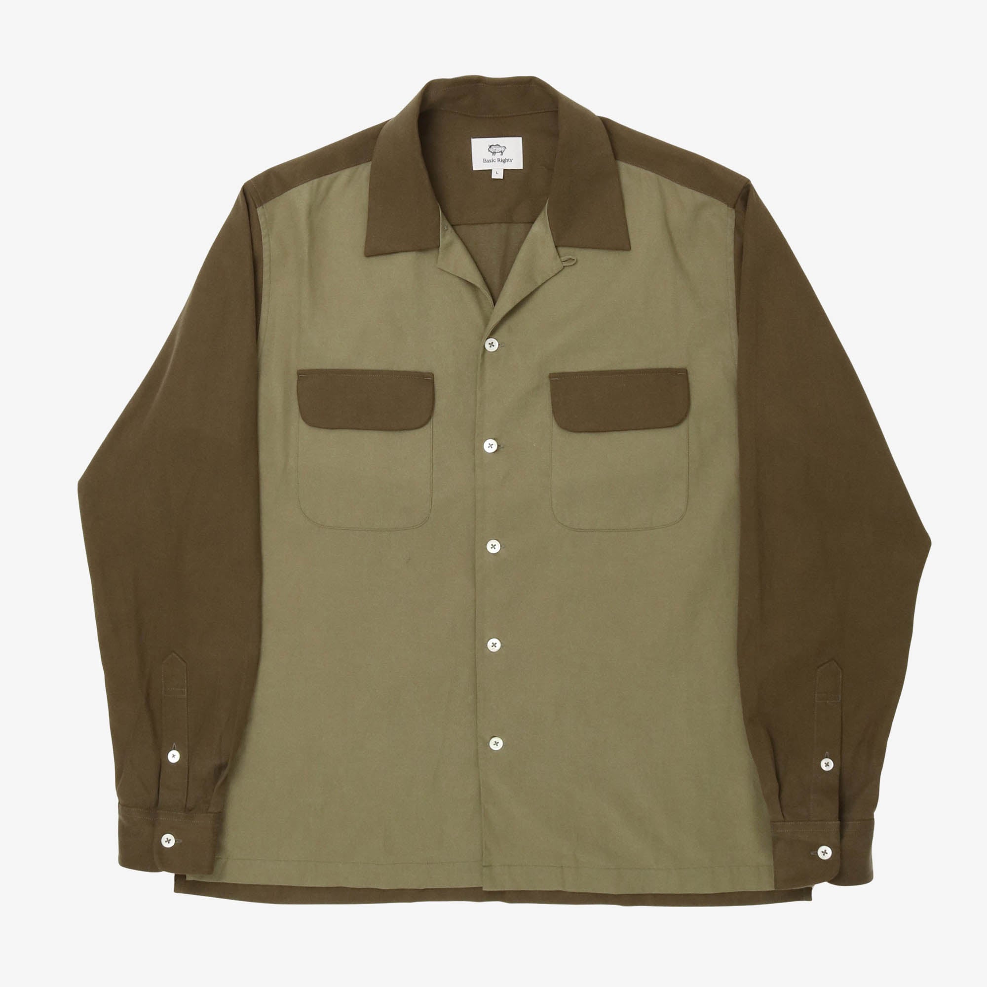 Camp Collar LS Shirt