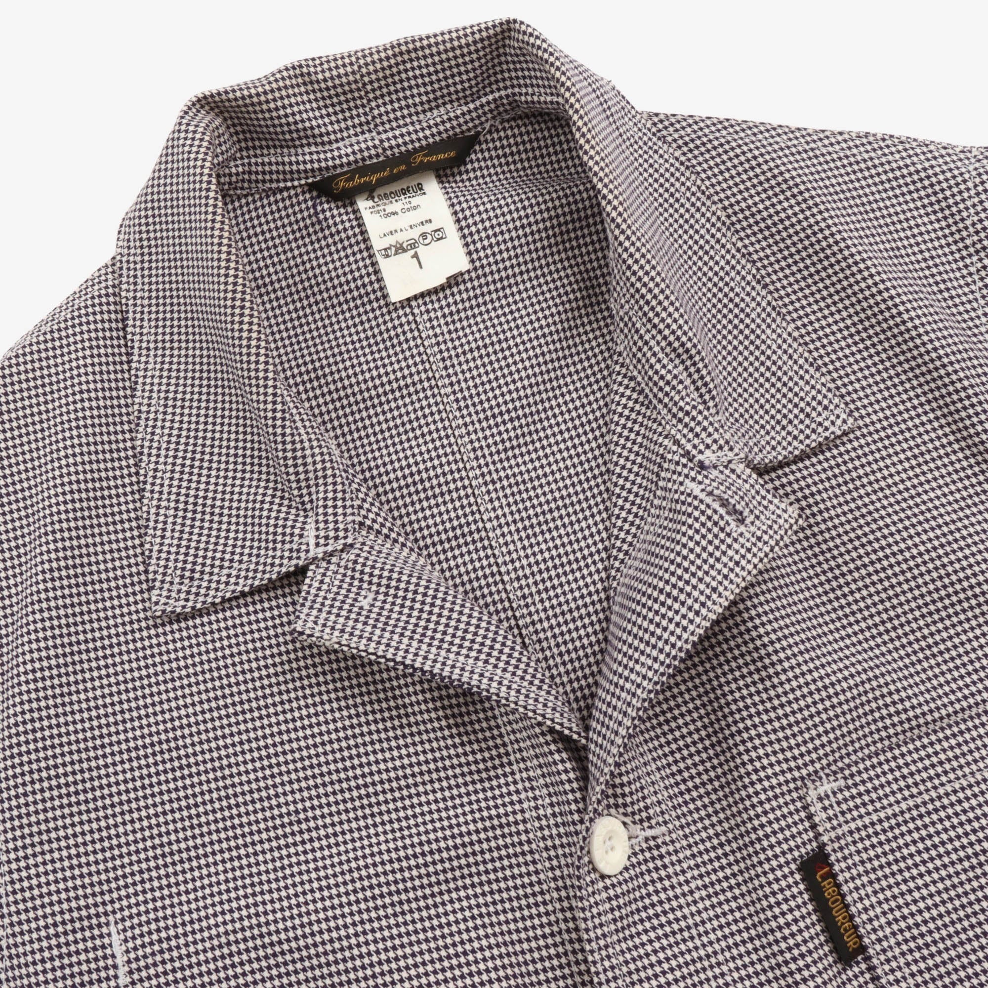 Houndstooth Work Jacket