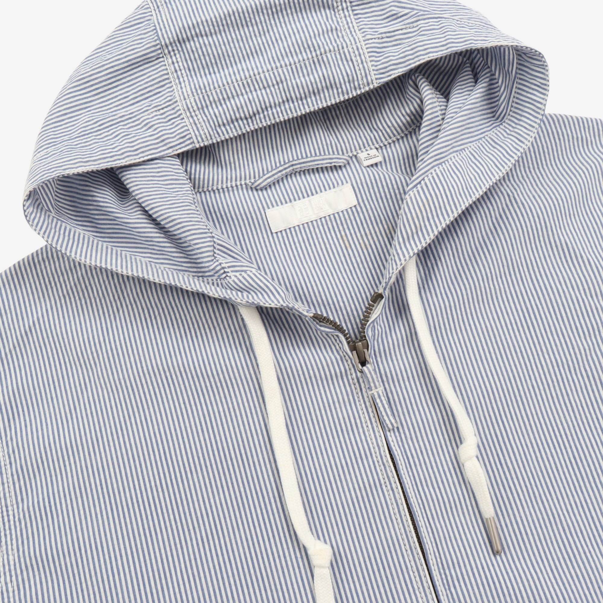 Striped Seersucker Parka