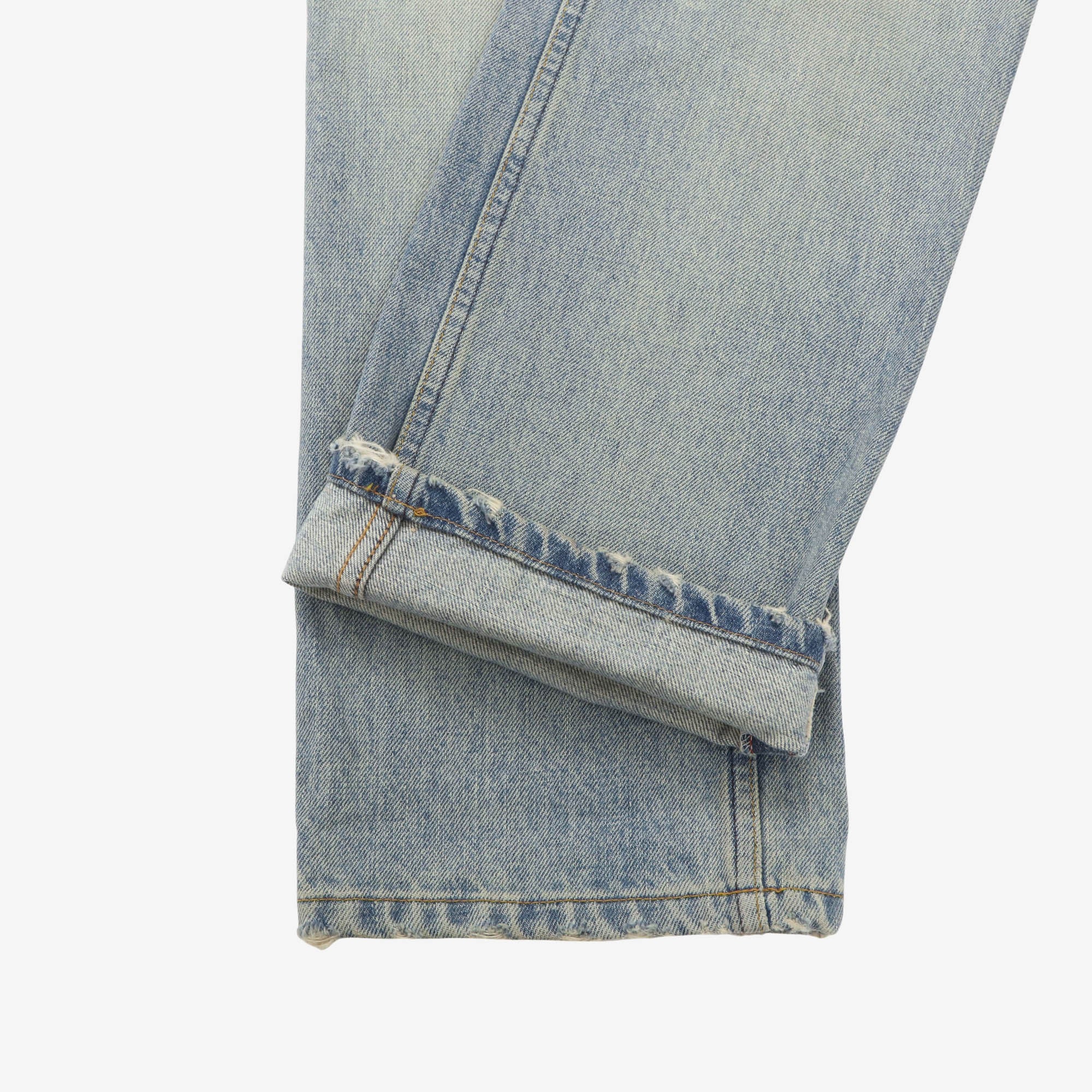 Bleach Washed Denim Jeans