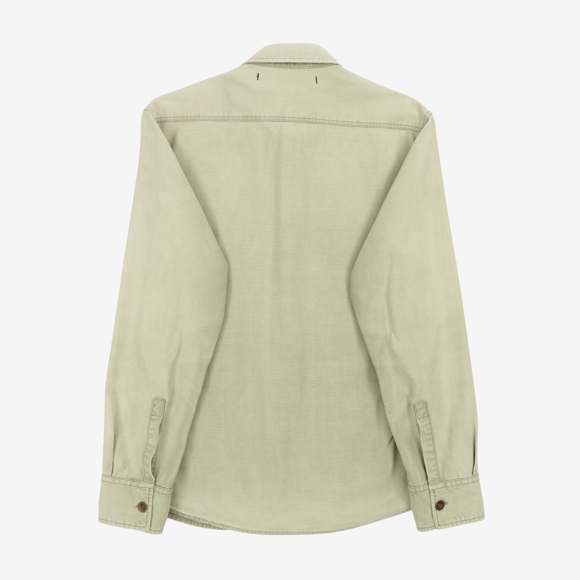 Point Collar Work Shirt Jacket