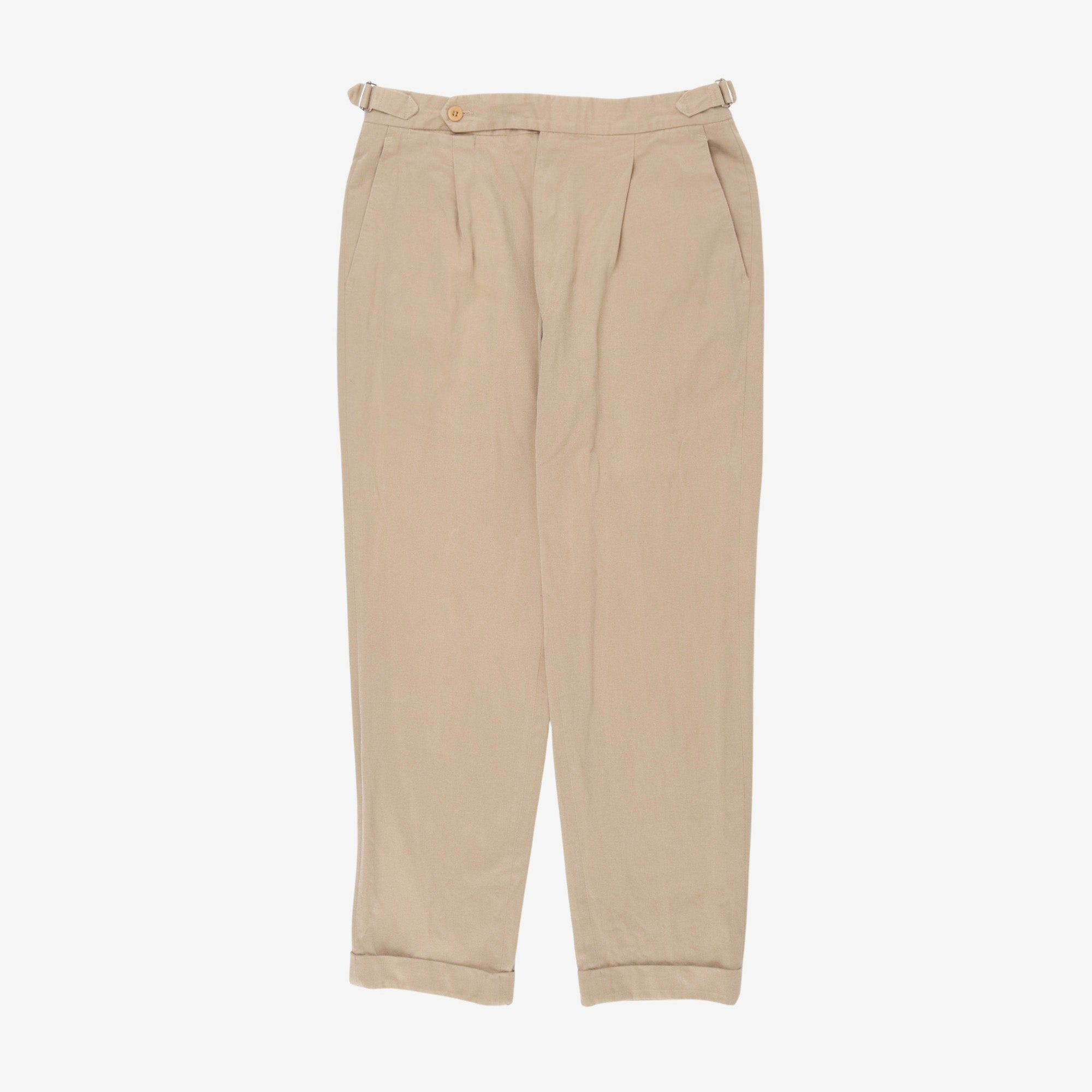 Single Pleated Trousers