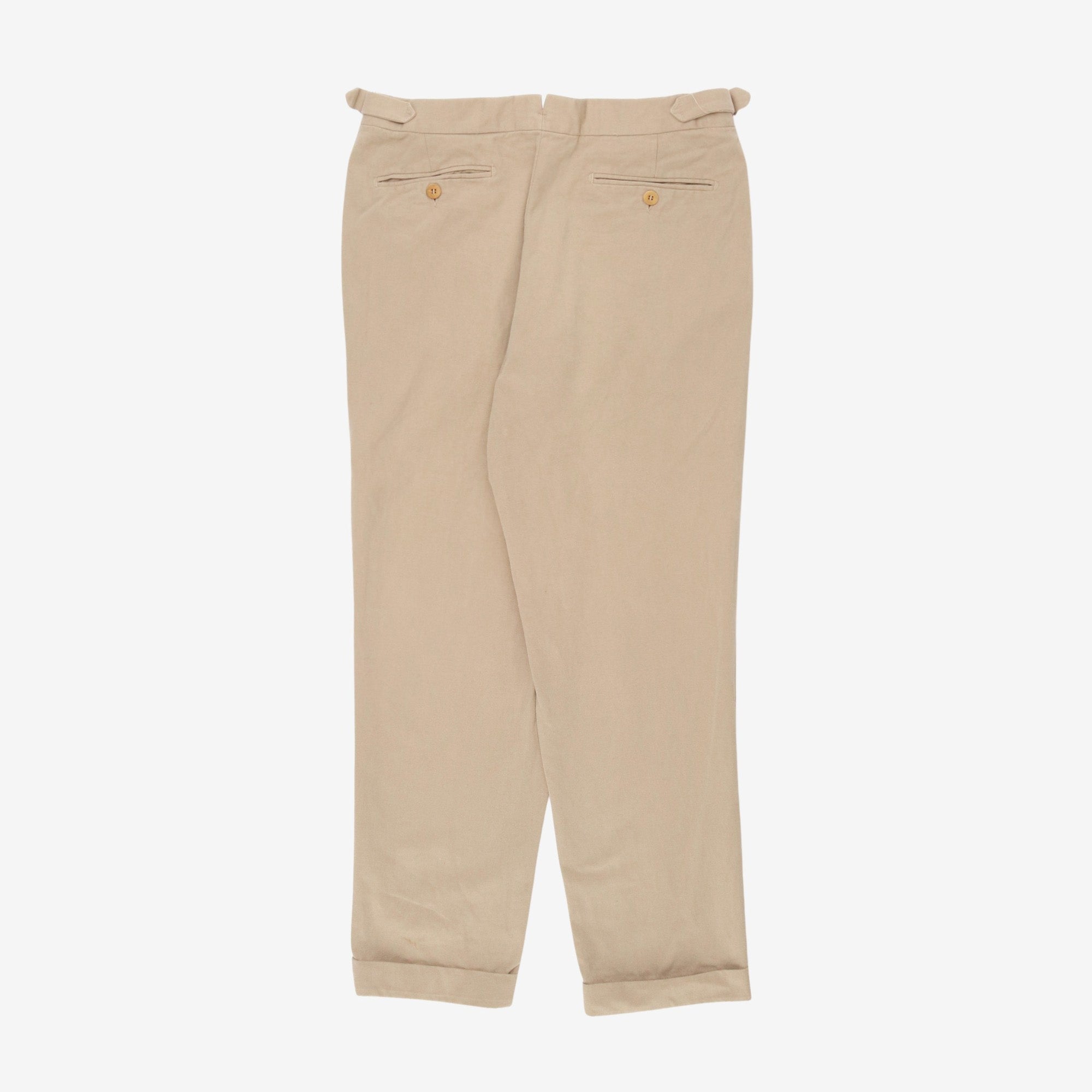 Single Pleated Trousers