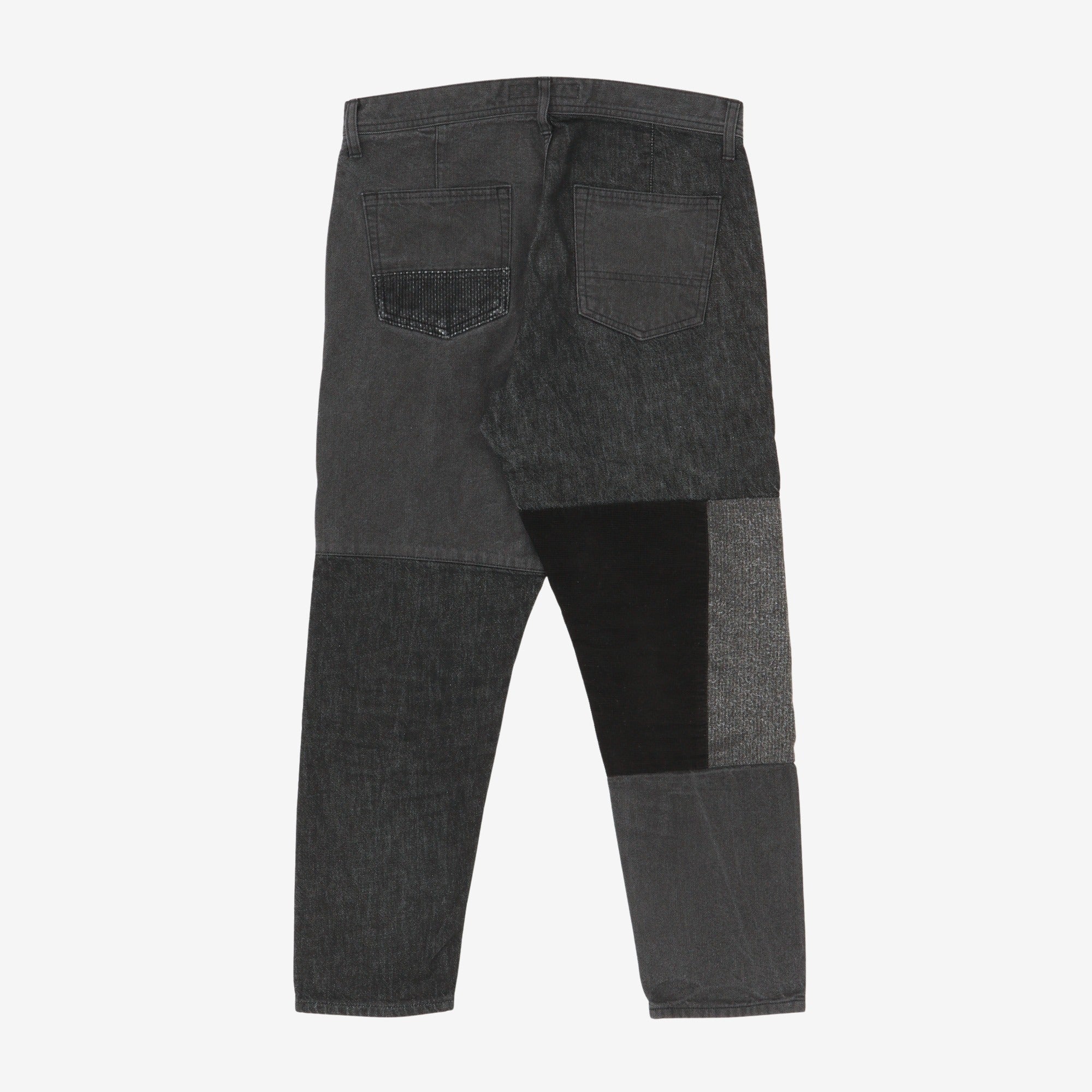 Rinse Boro Patchwork Pant