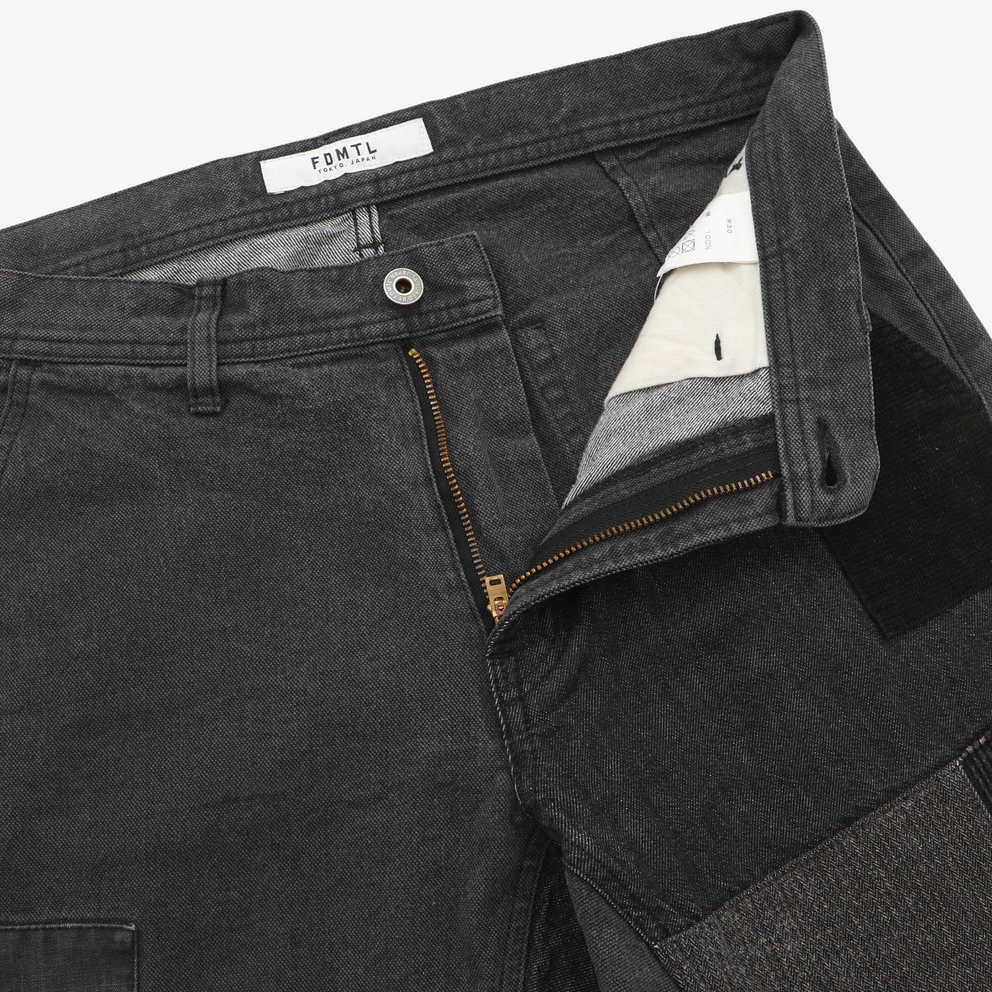 Rinse Boro Patchwork Pant