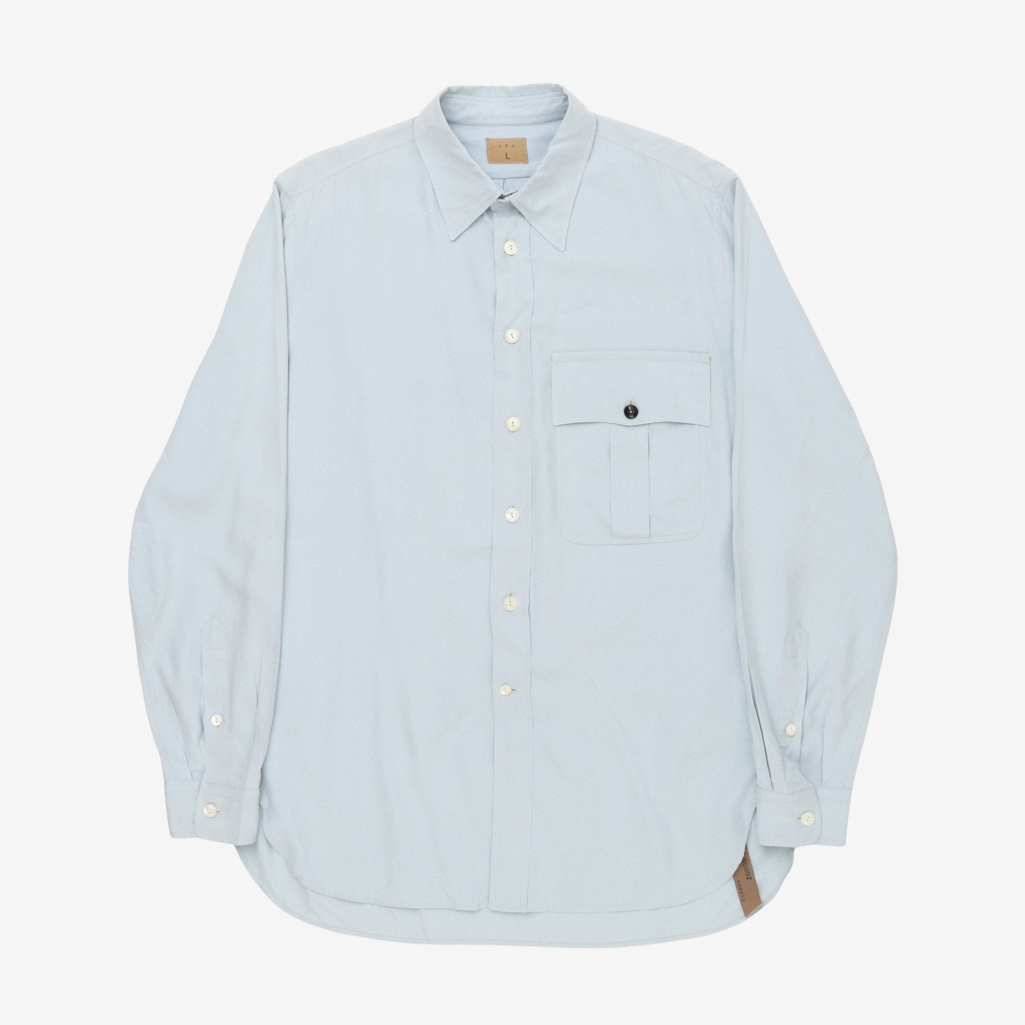 Silk 1 Pocket Officer Shirt