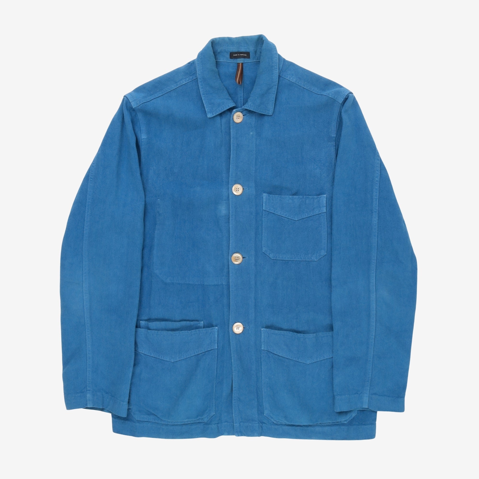 Linen Five-Pocket Chore Jacket