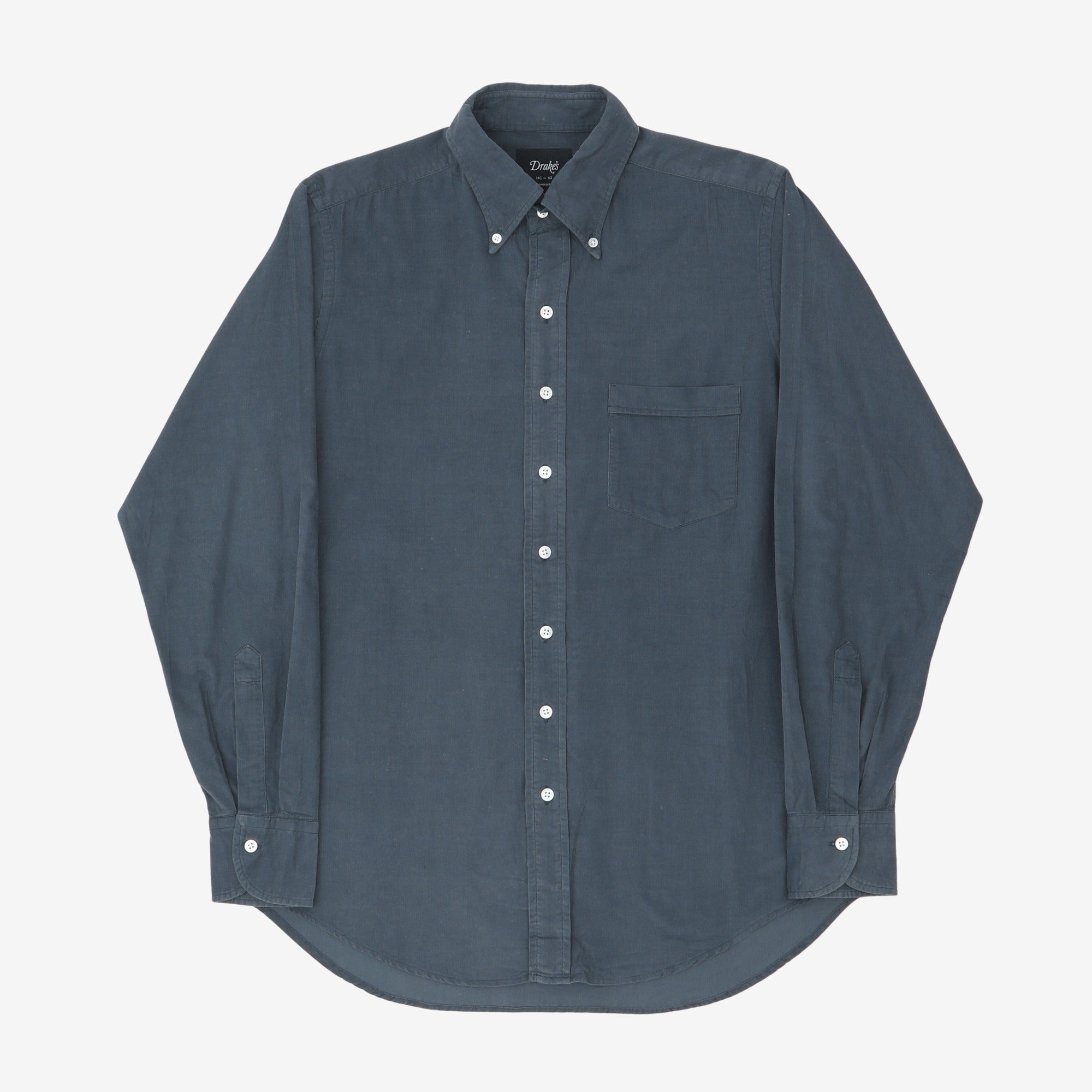 Corduroy 1 Pocket BD Shirt