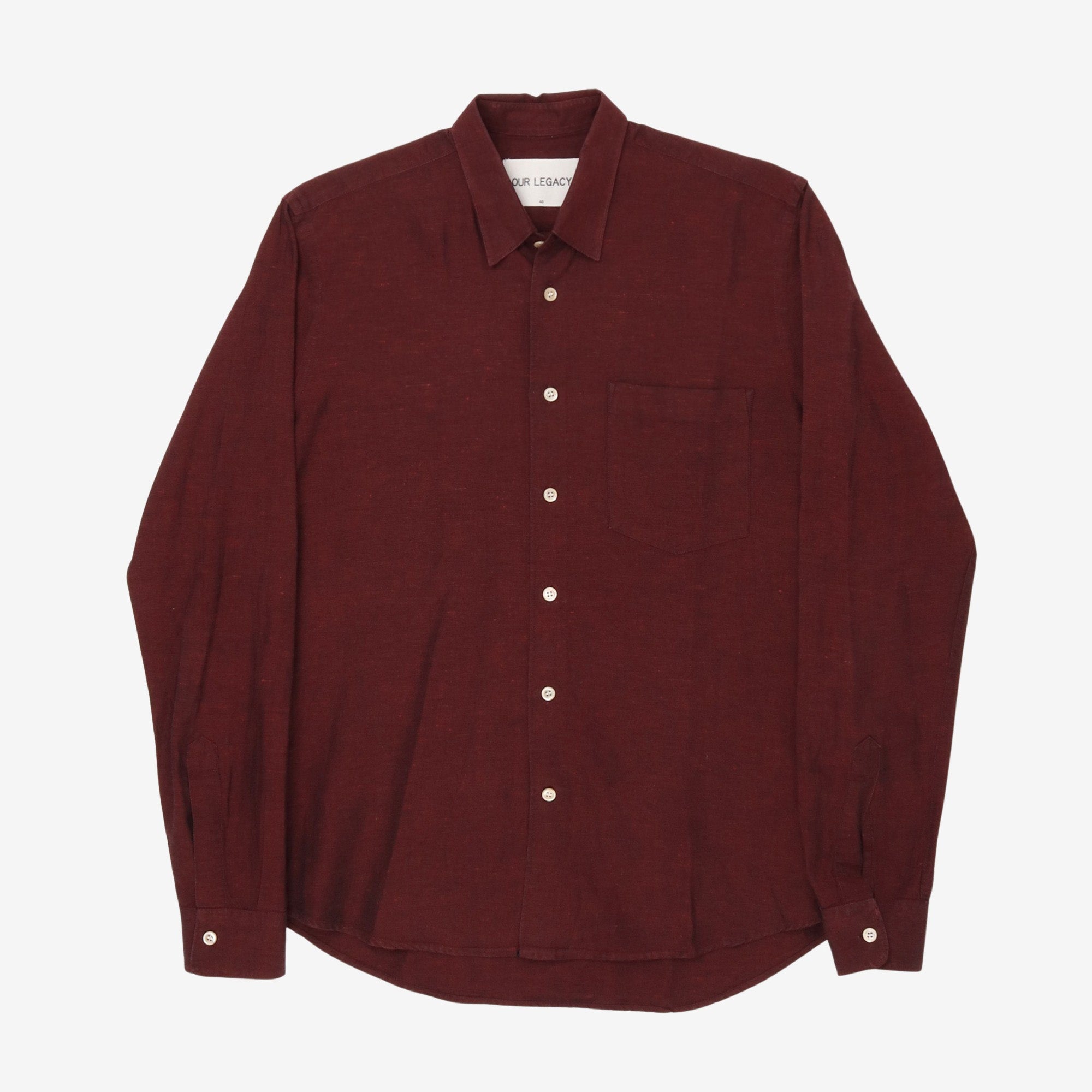 Classic Linen Blend Shirt