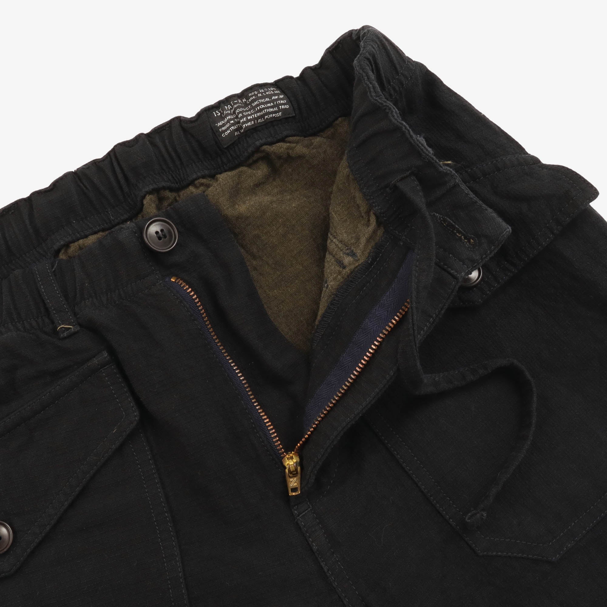 Wool Blend Drawstring Trouser