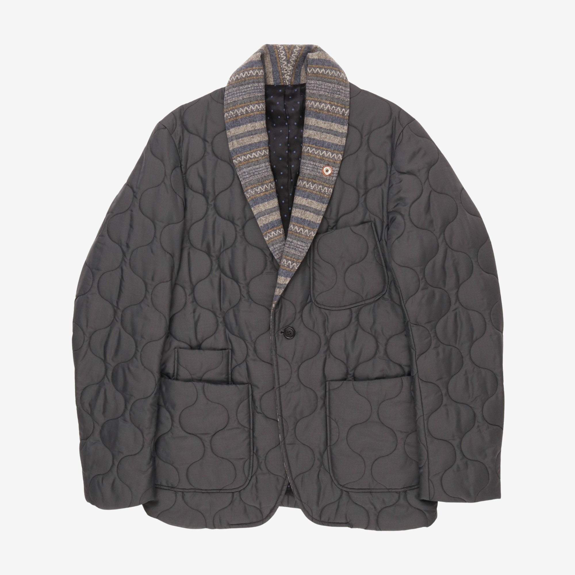 Quilted Blazer Jacket
