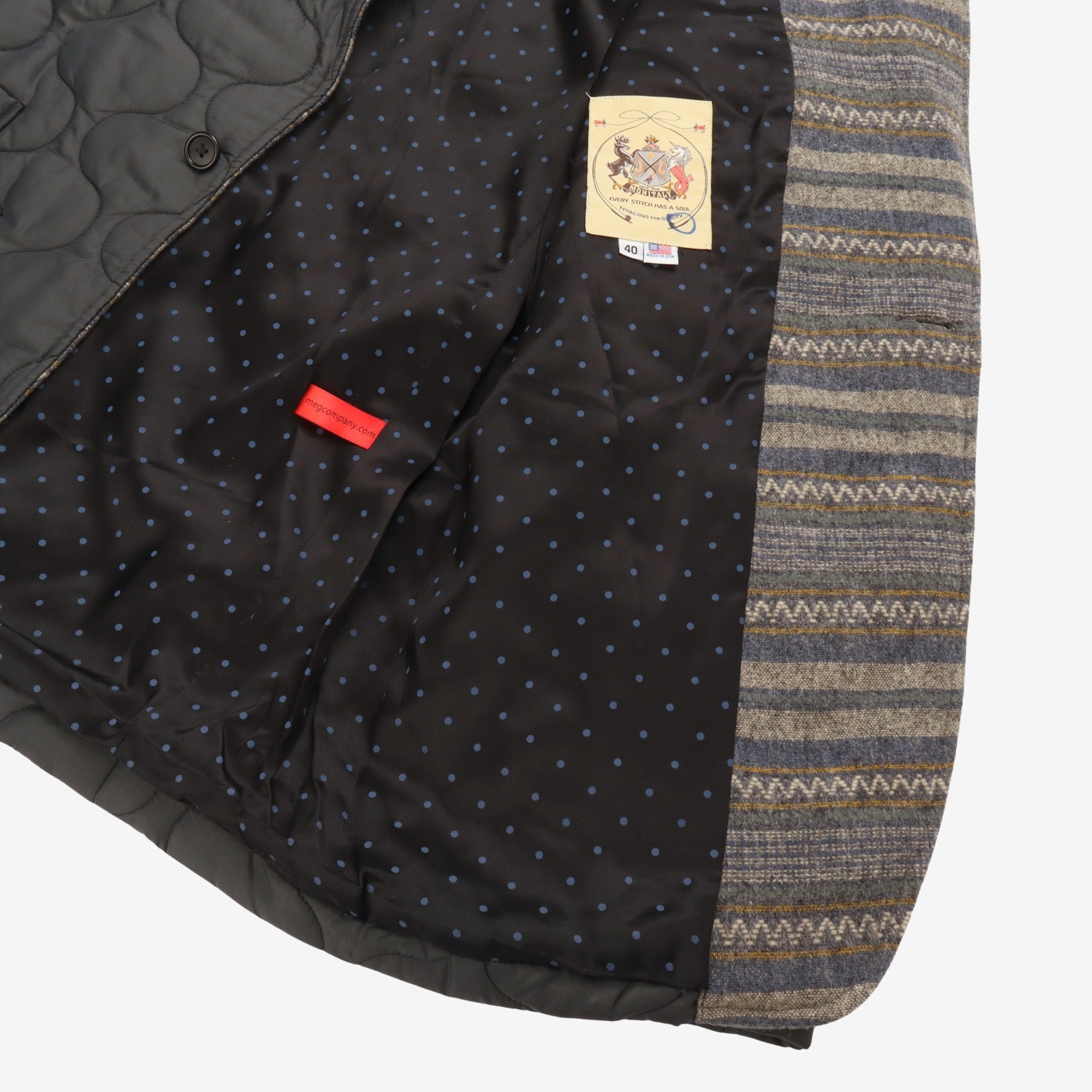 Quilted Blazer Jacket