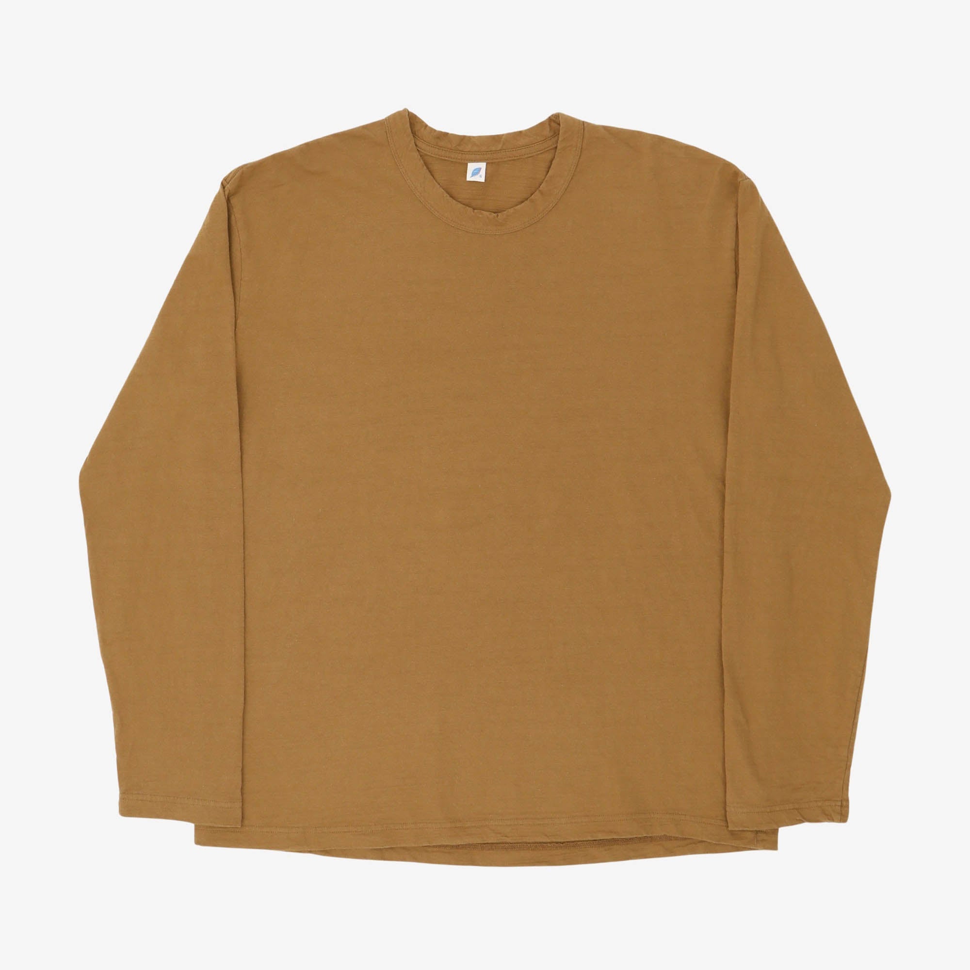 Natural Kakishibu Dyed LS Slub Tee