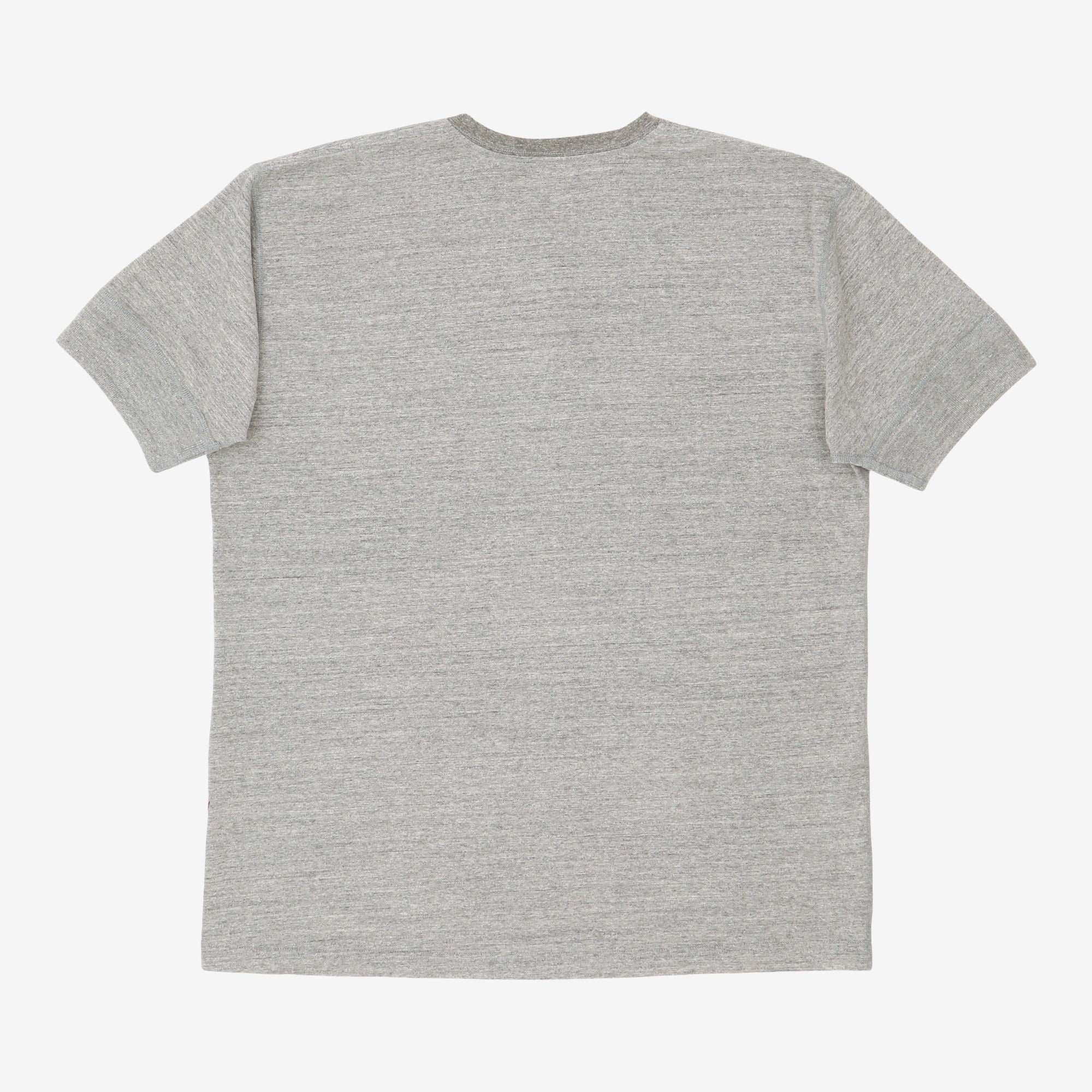 Ribbed Cuff Henley Tee