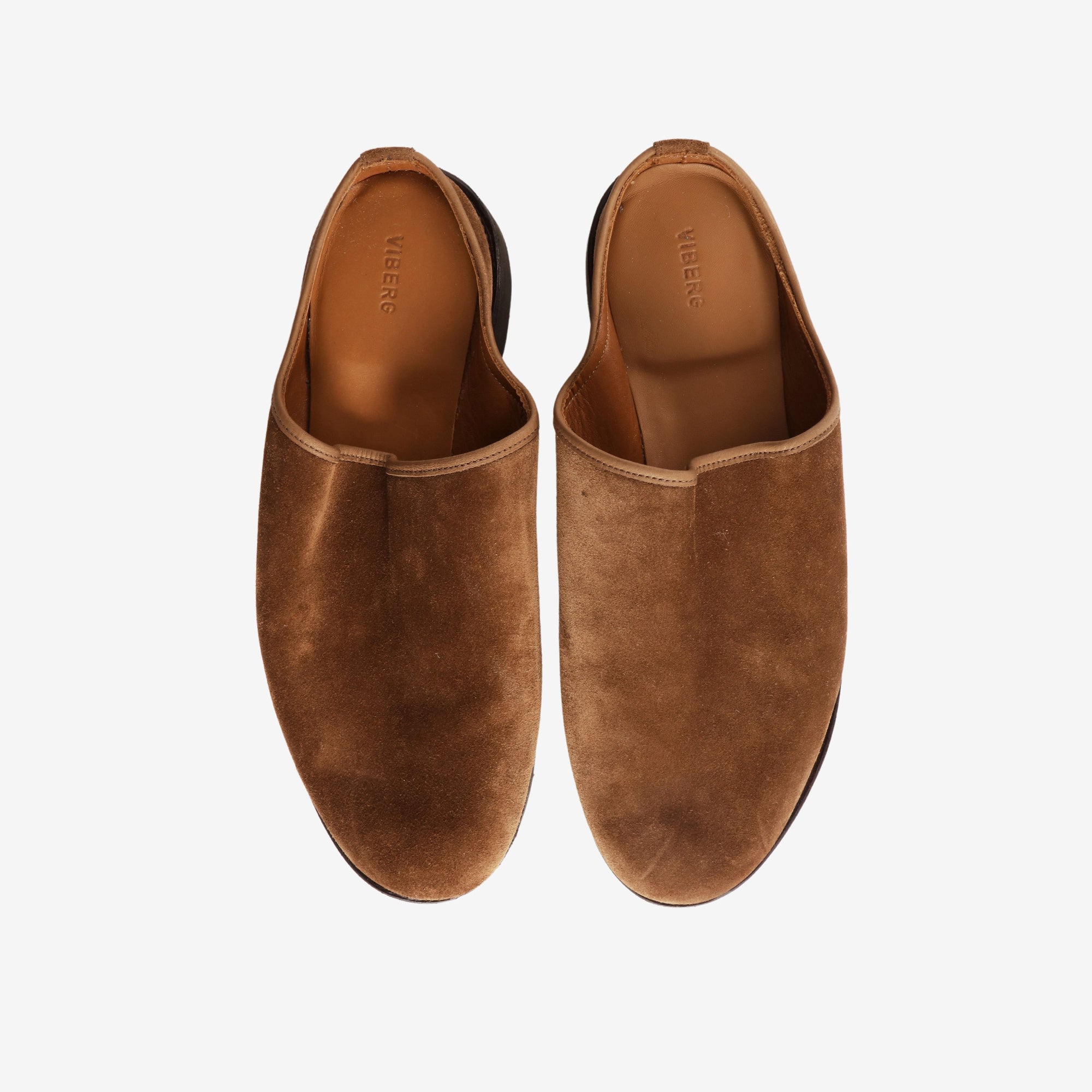 Mule - Brown Suede