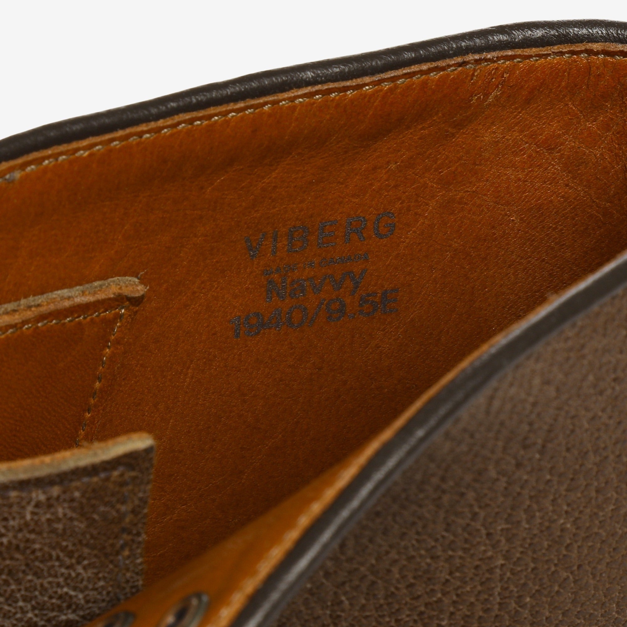 Navvy Boot - Brown Grain (1940 Last)