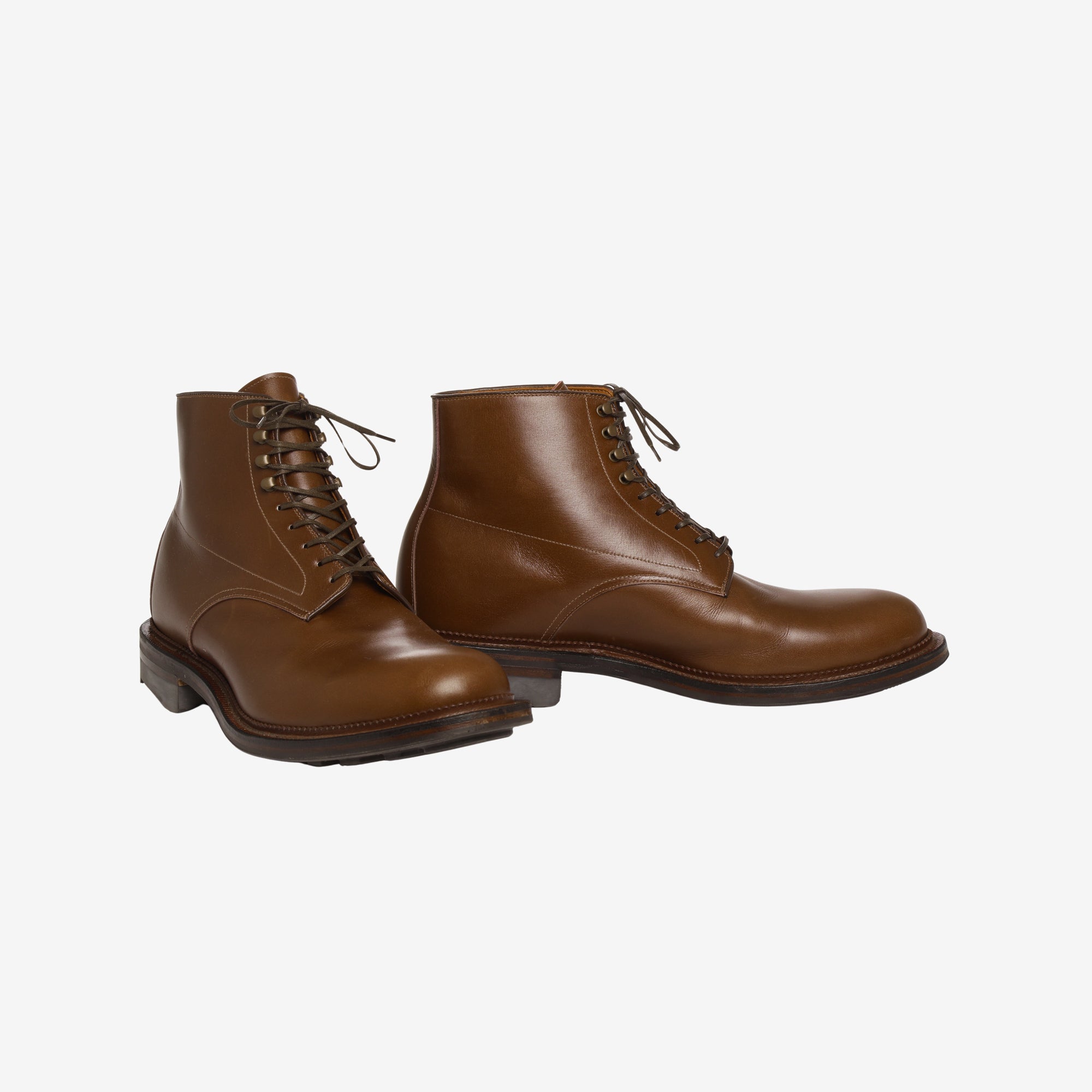 Navvy Boot - Brown Leather (1940 Last)