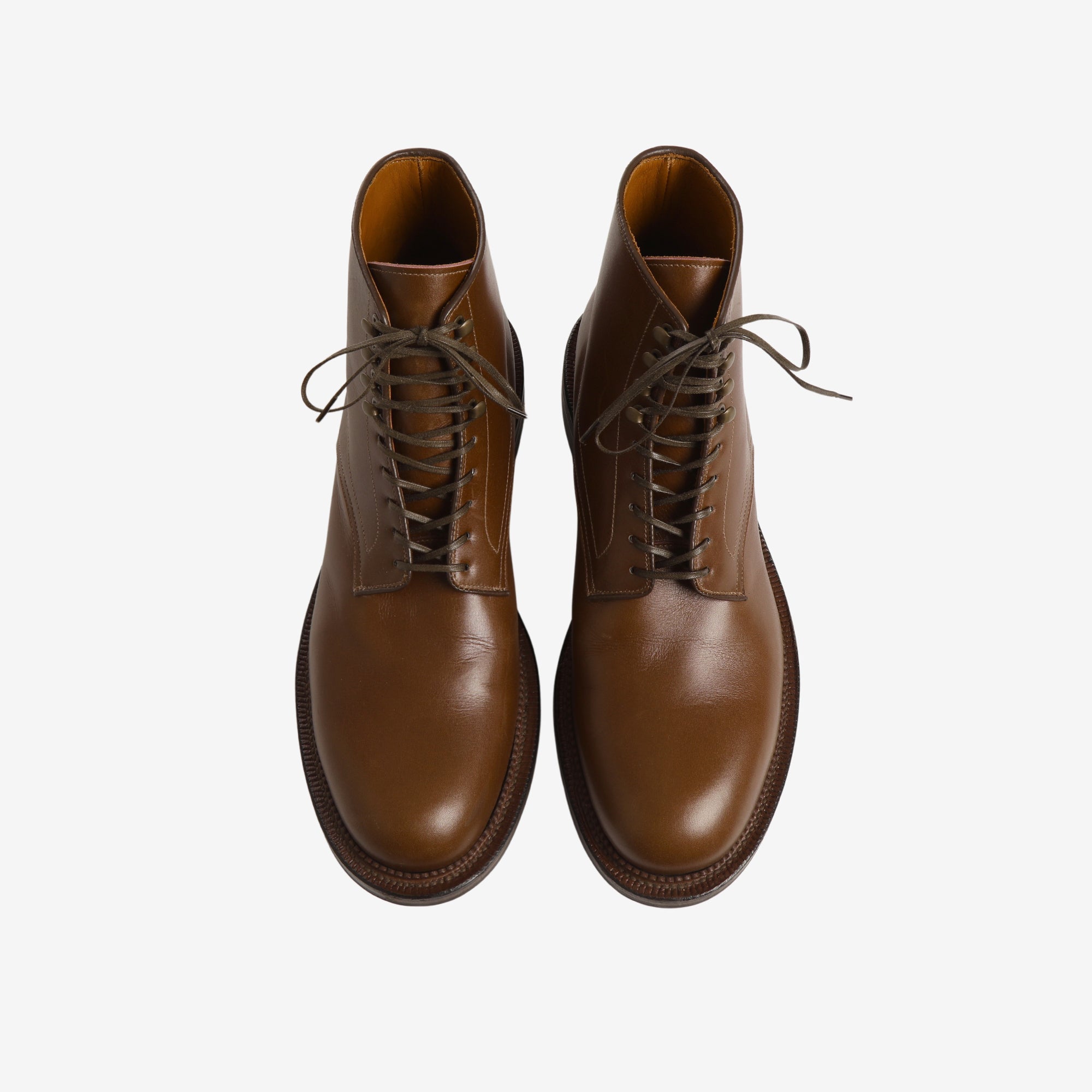 Navvy Boot - Brown Leather (1940 Last)
