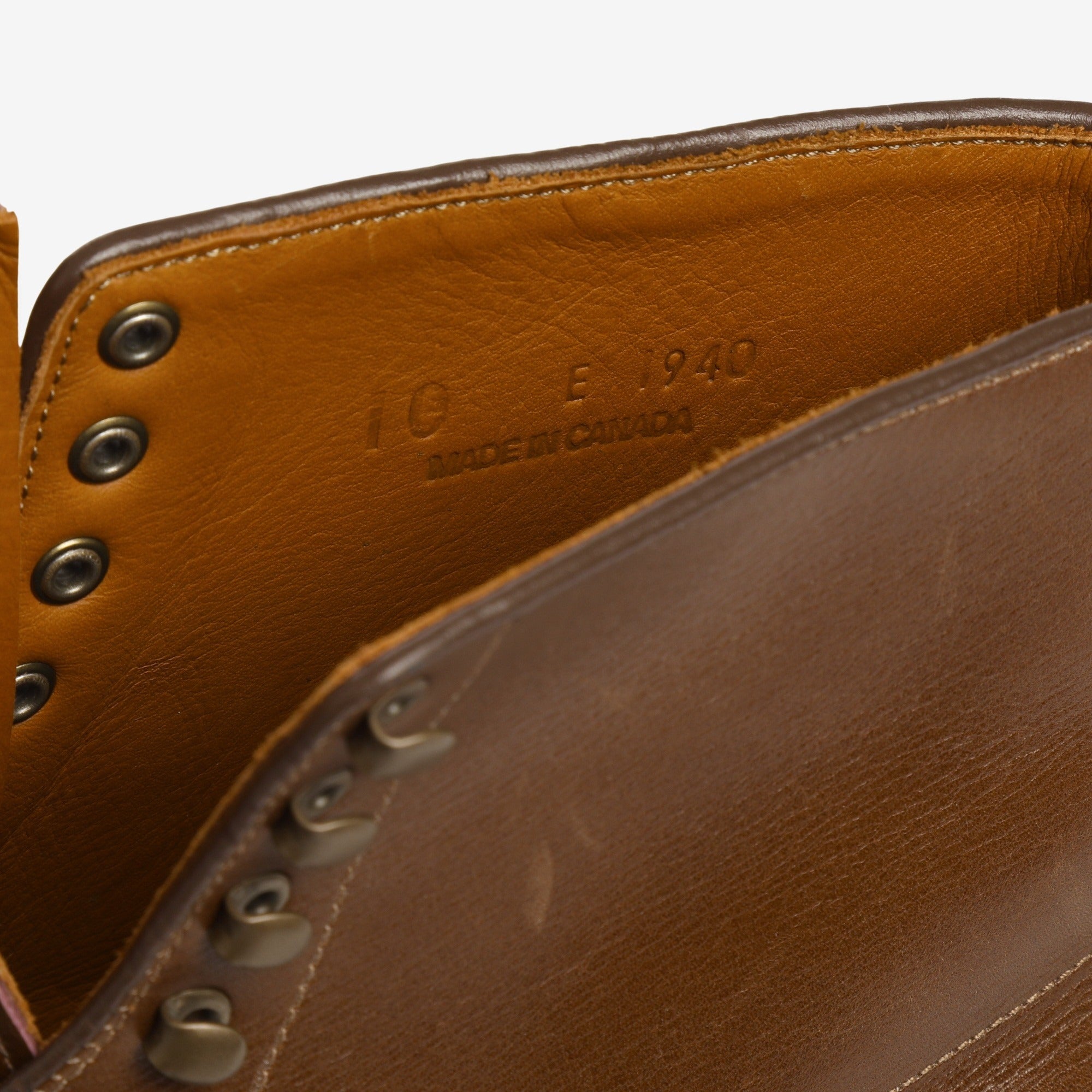 Navvy Boot - Brown Leather (1940 Last)