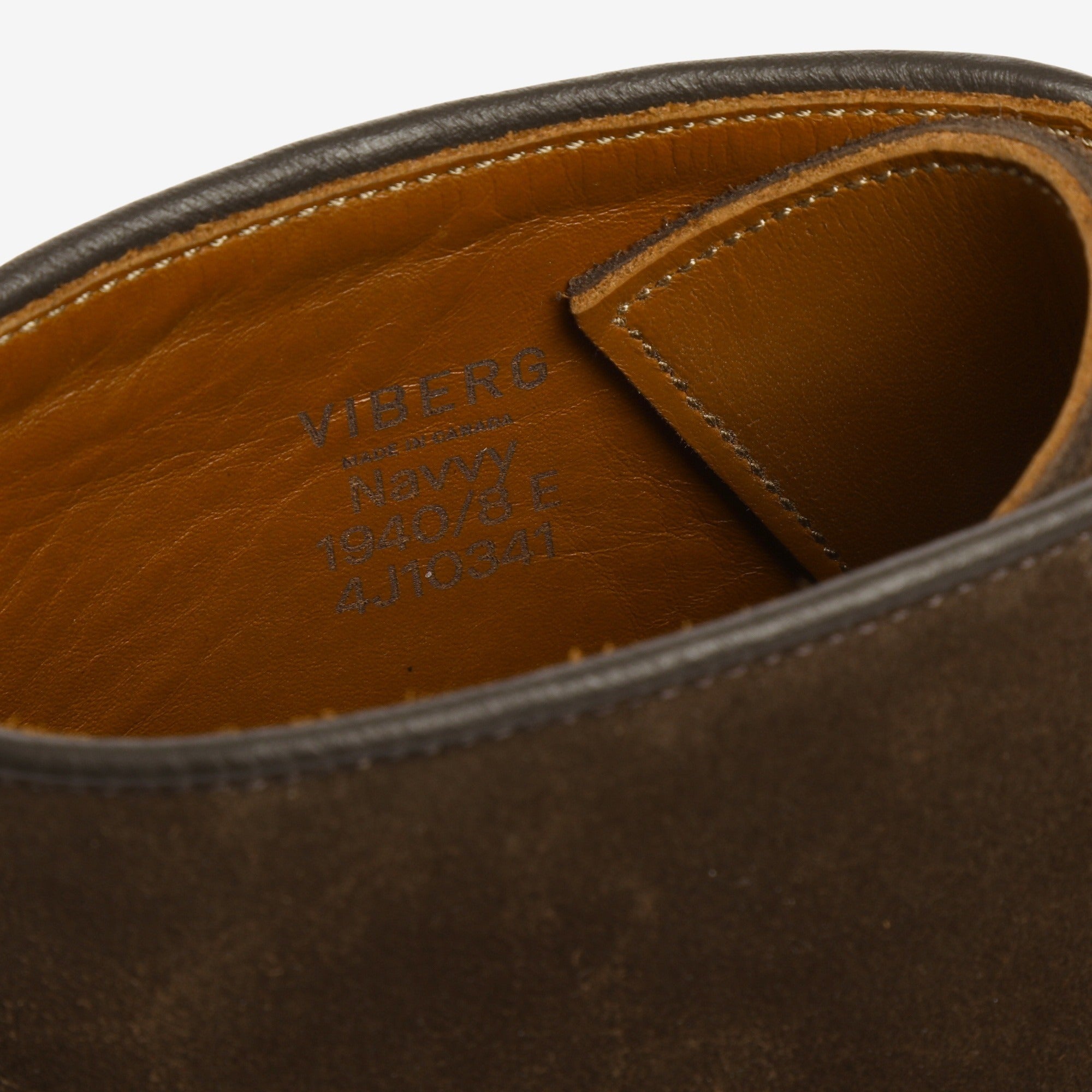 Navvy Boots - Dark Brown Suede (1940 Last)