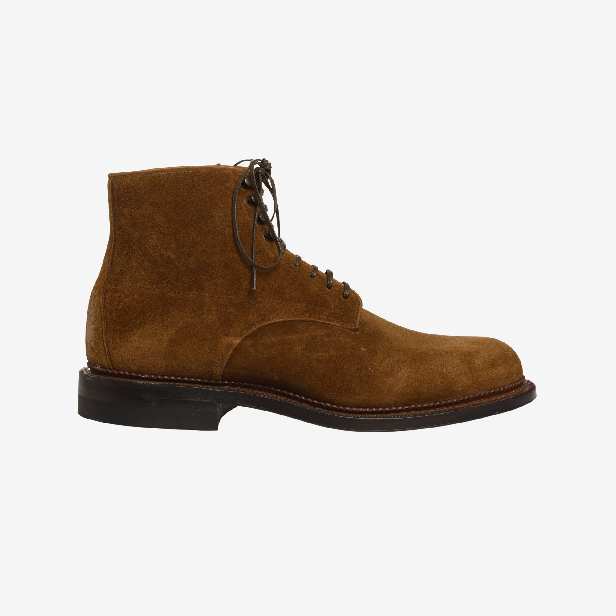 Navvy Boot - Brown Suede (1940 Last) (Worn)