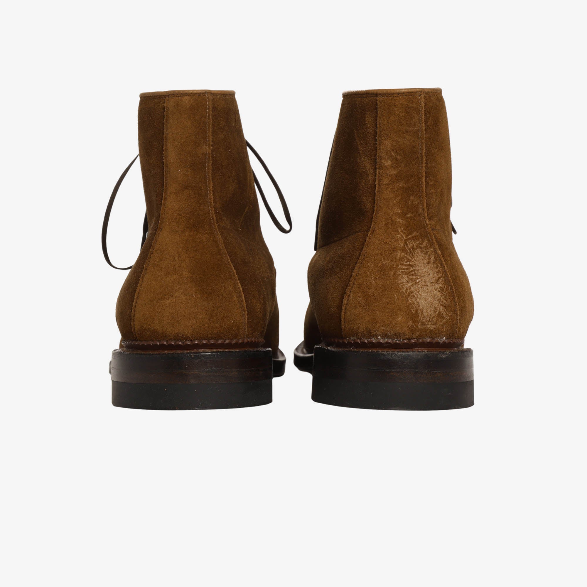 Navvy Boot - Brown Suede (1940 Last) (Worn)