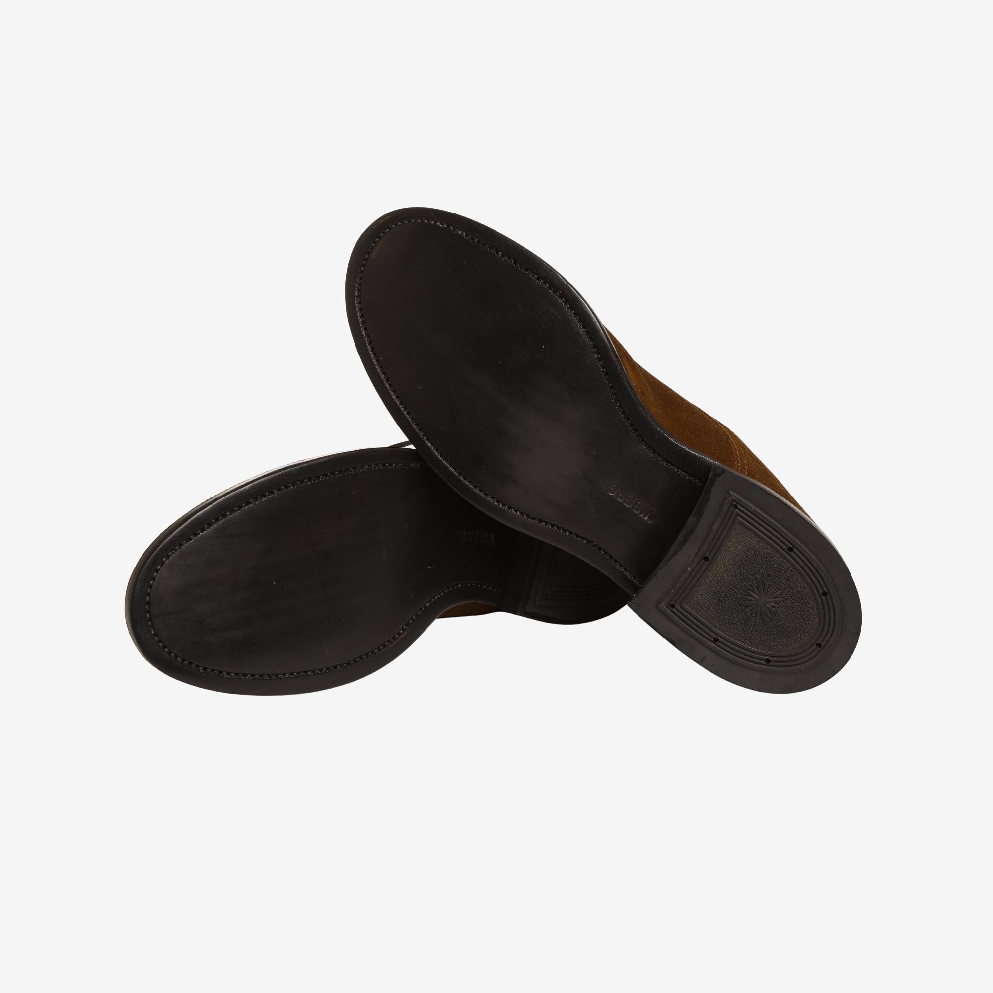 Navvy Boot - Brown Suede (1940 Last) (Worn)