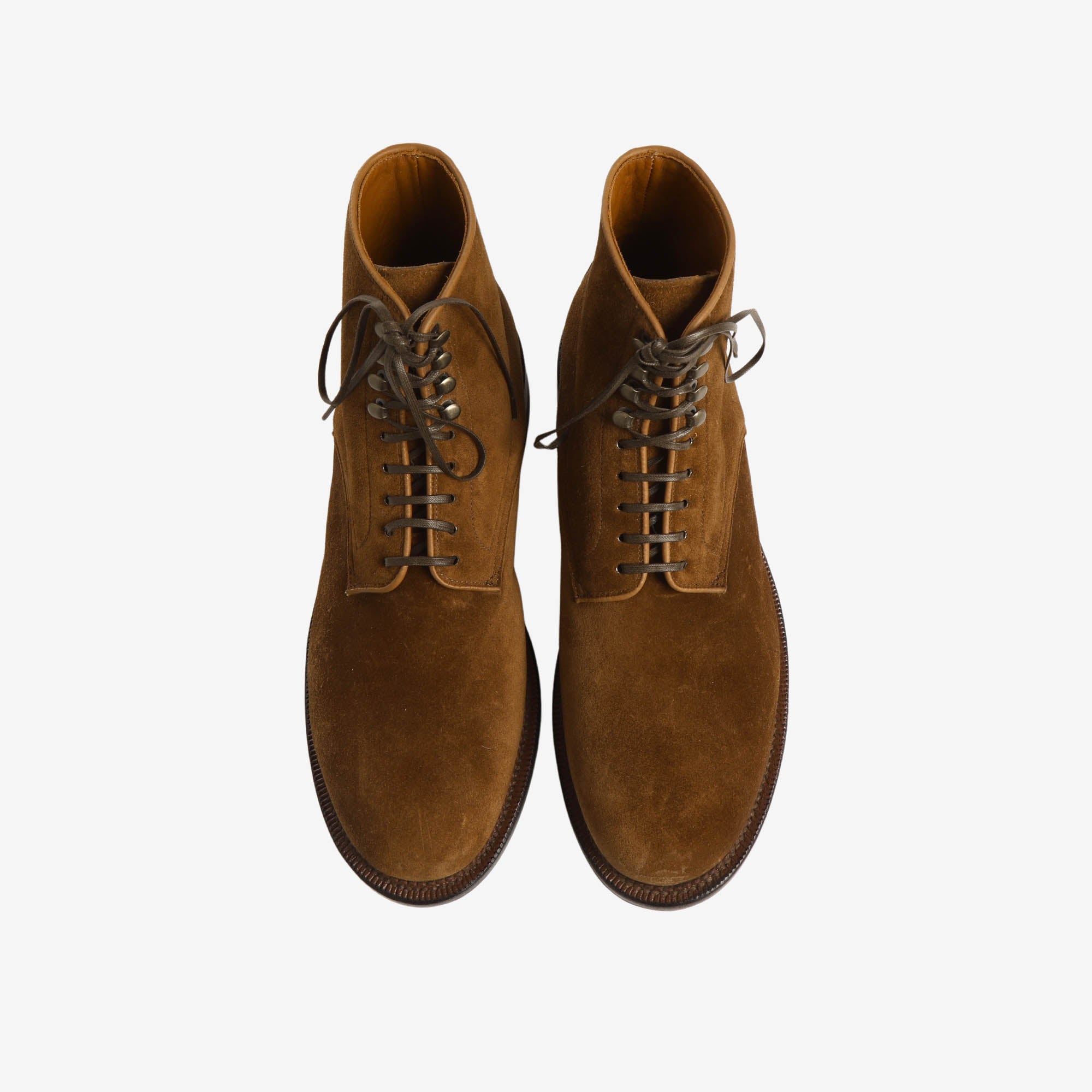 Navvy Boot - Brown Suede (1940 Last) (Worn)