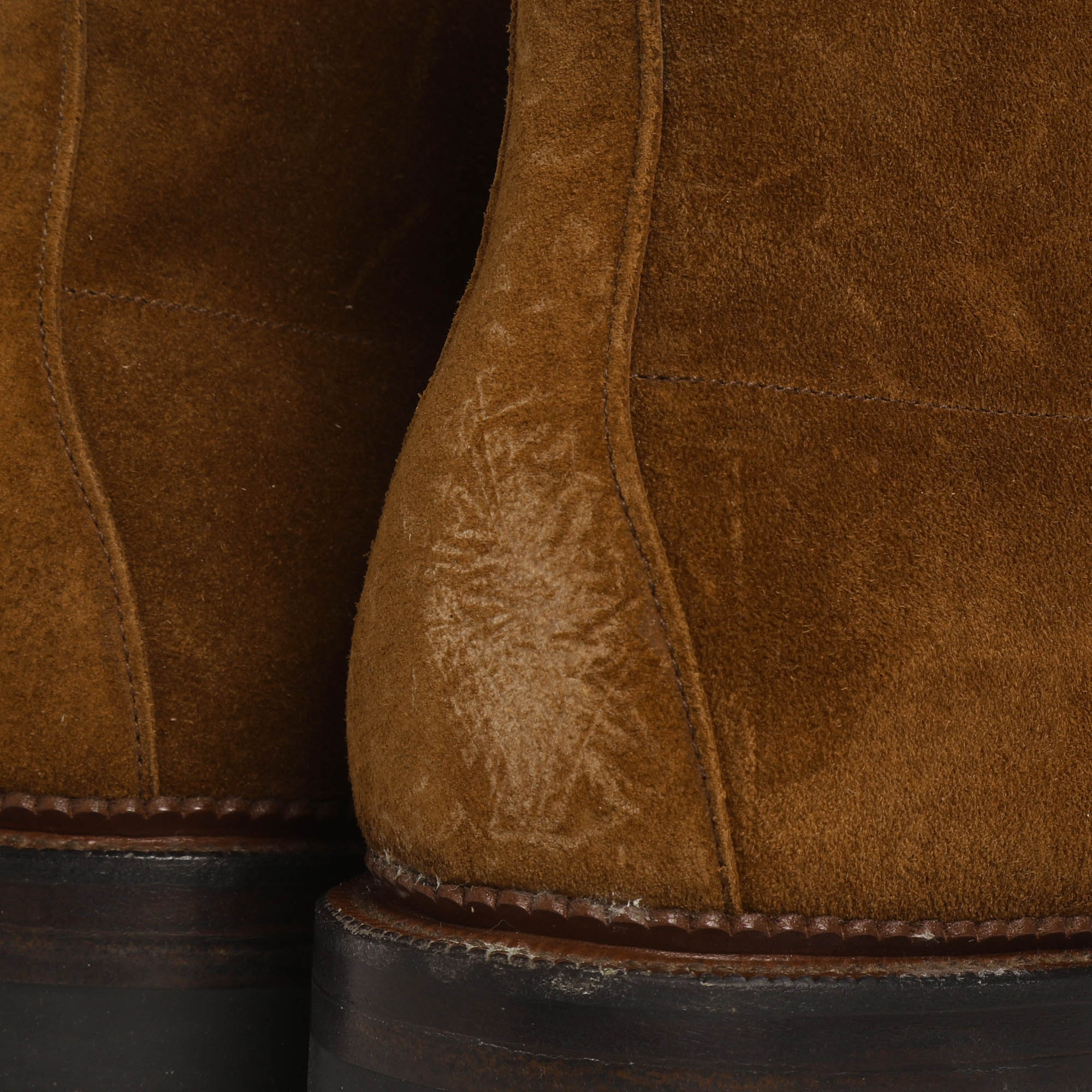 Navvy Boot - Brown Suede (1940 Last) (Worn)