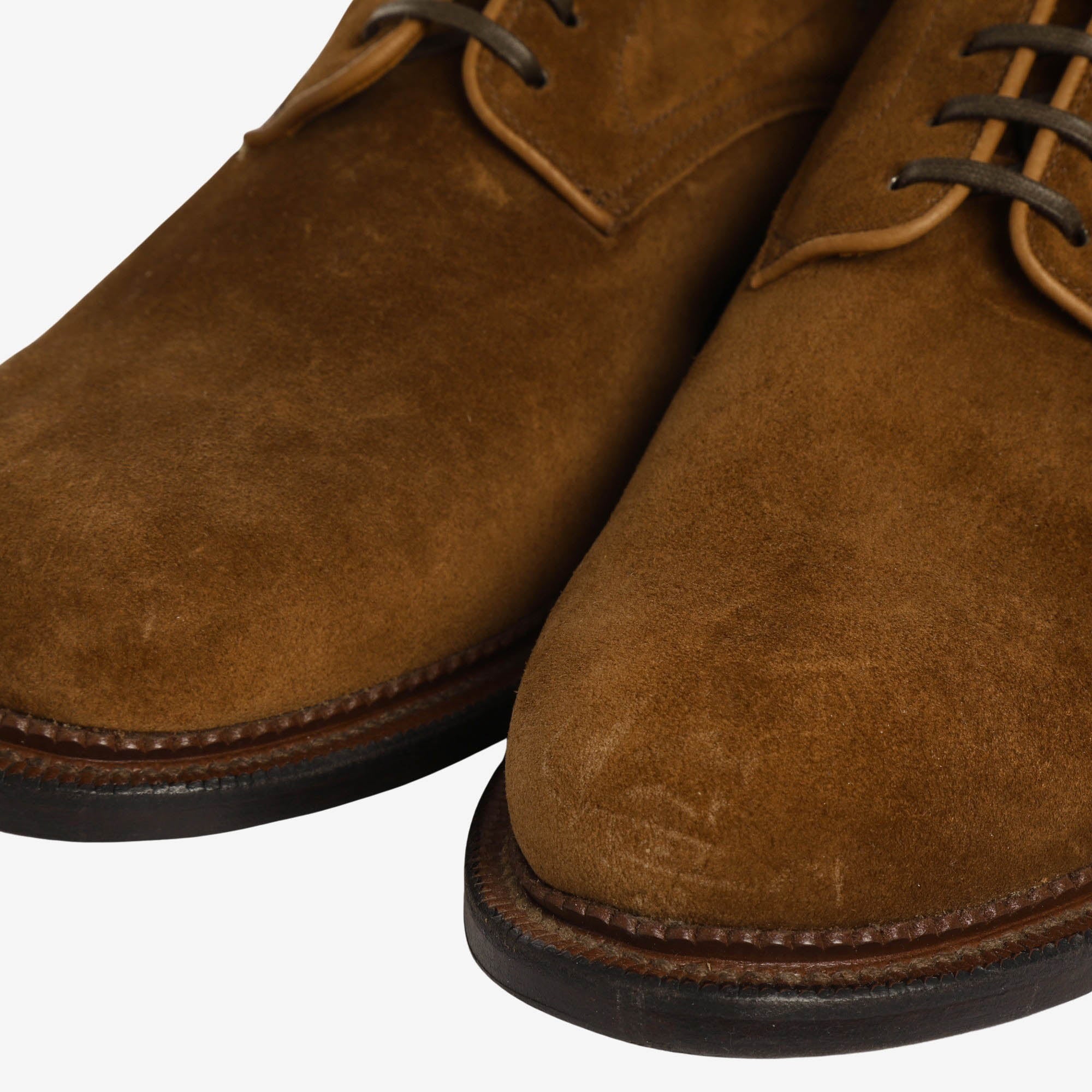 Navvy Boot - Brown Suede (1940 Last) (Worn)