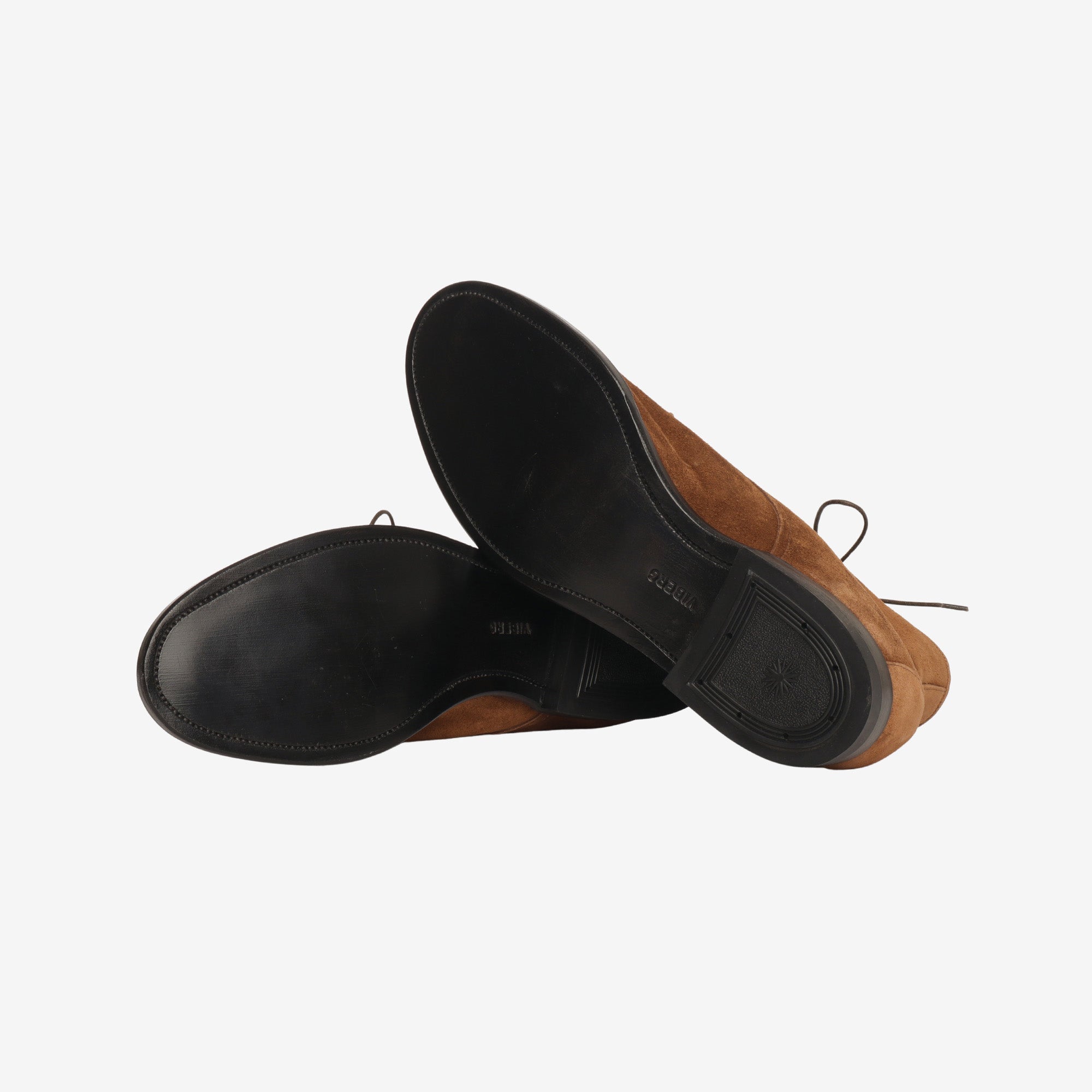 Navvy Brogue Boot - Brown Suede (1940 Last)