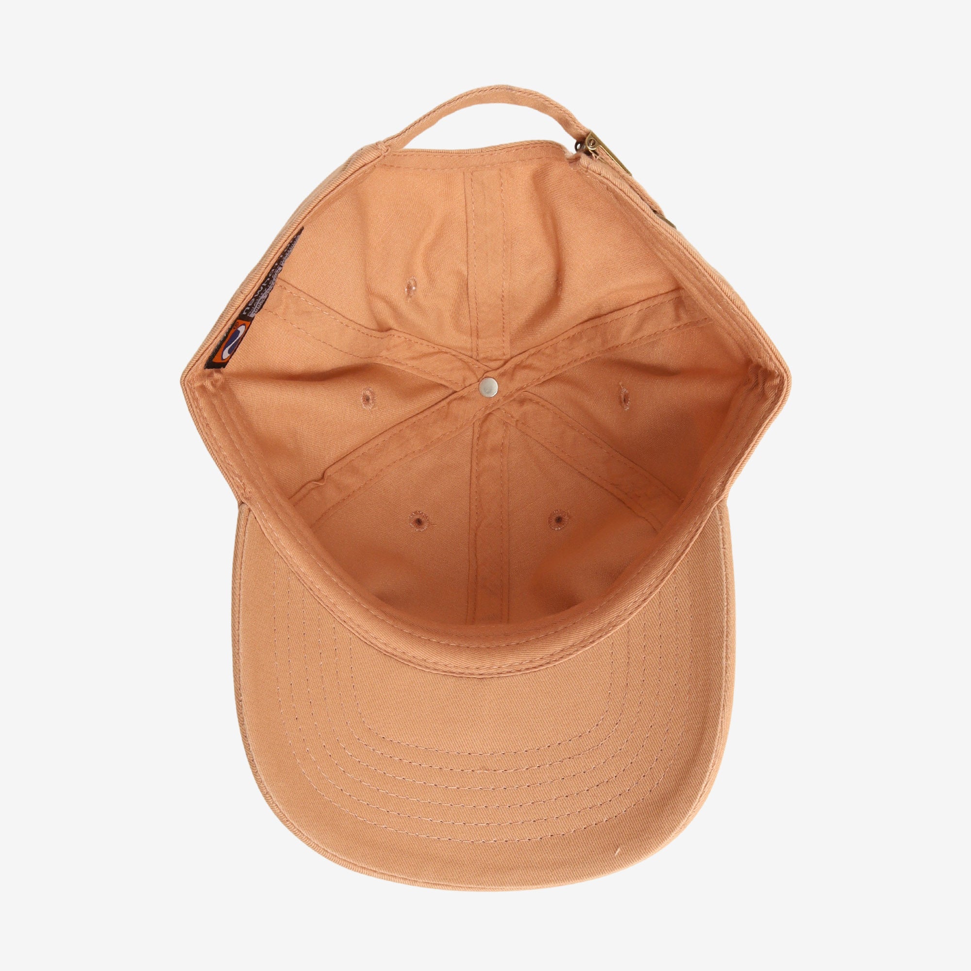 Brushed Baseball Cap - Peach