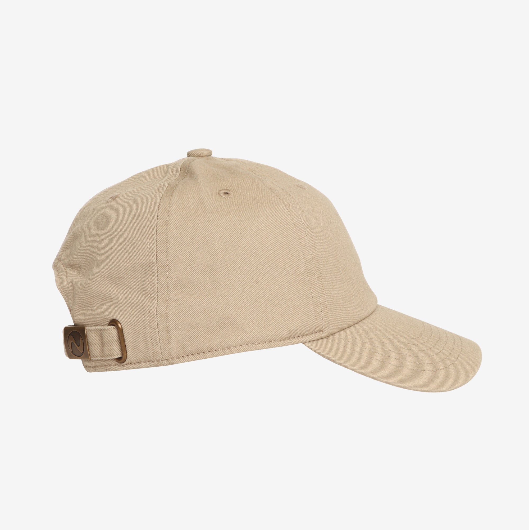 Brushed Baseball Cap - Khaki