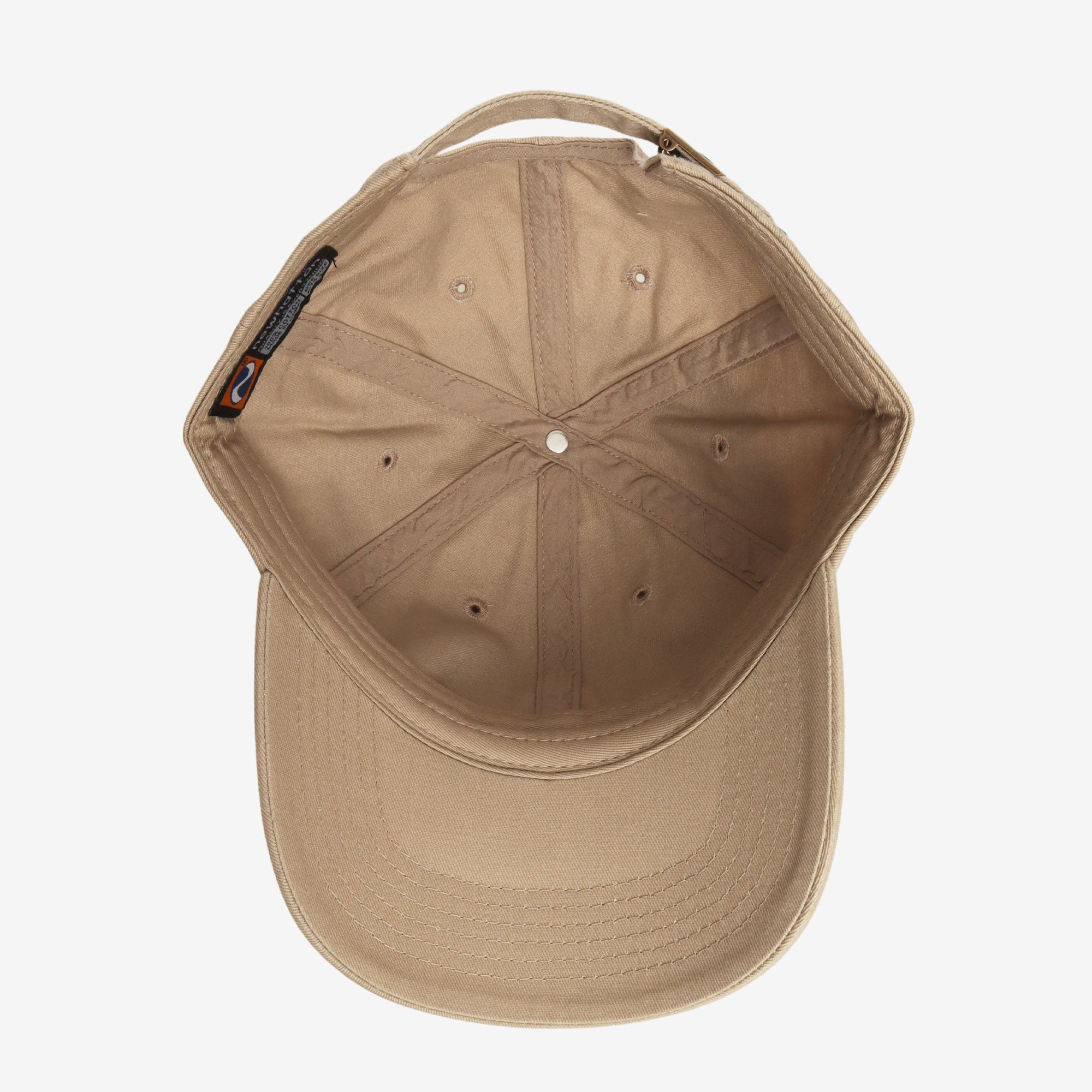 Brushed Baseball Cap - Khaki
