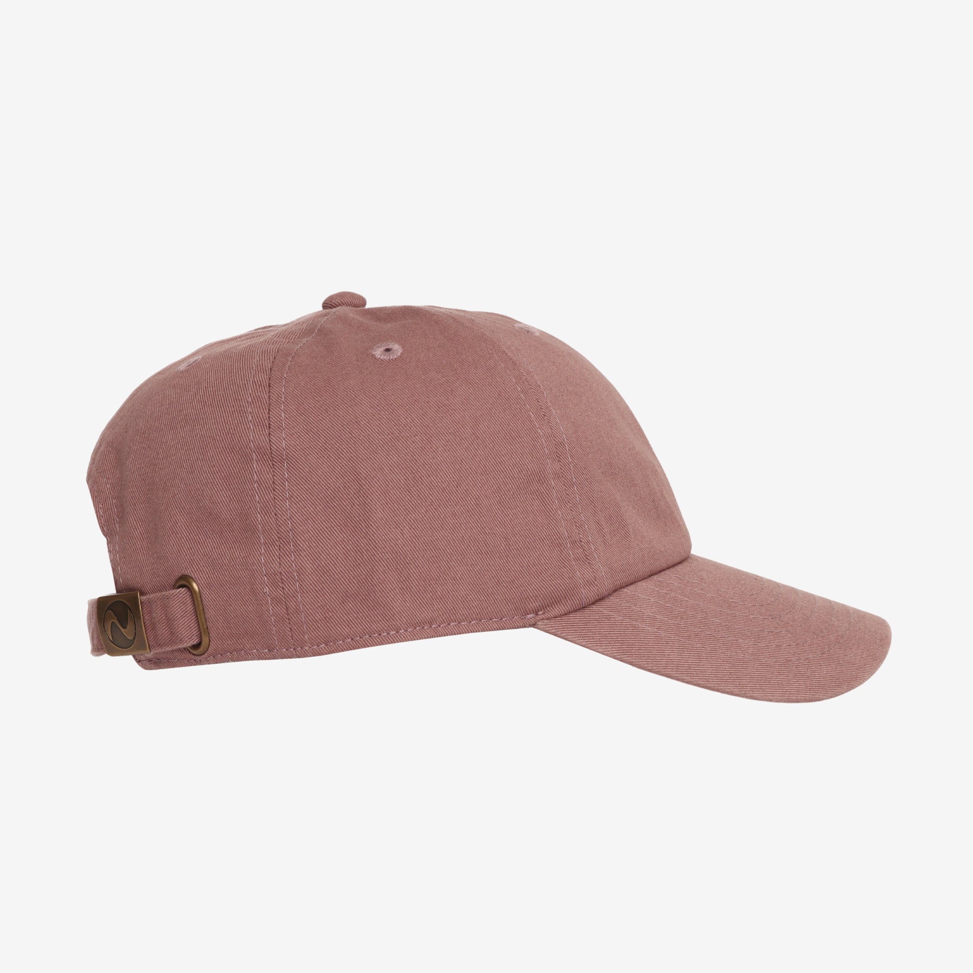 Brushed Baseball Cap - Brick