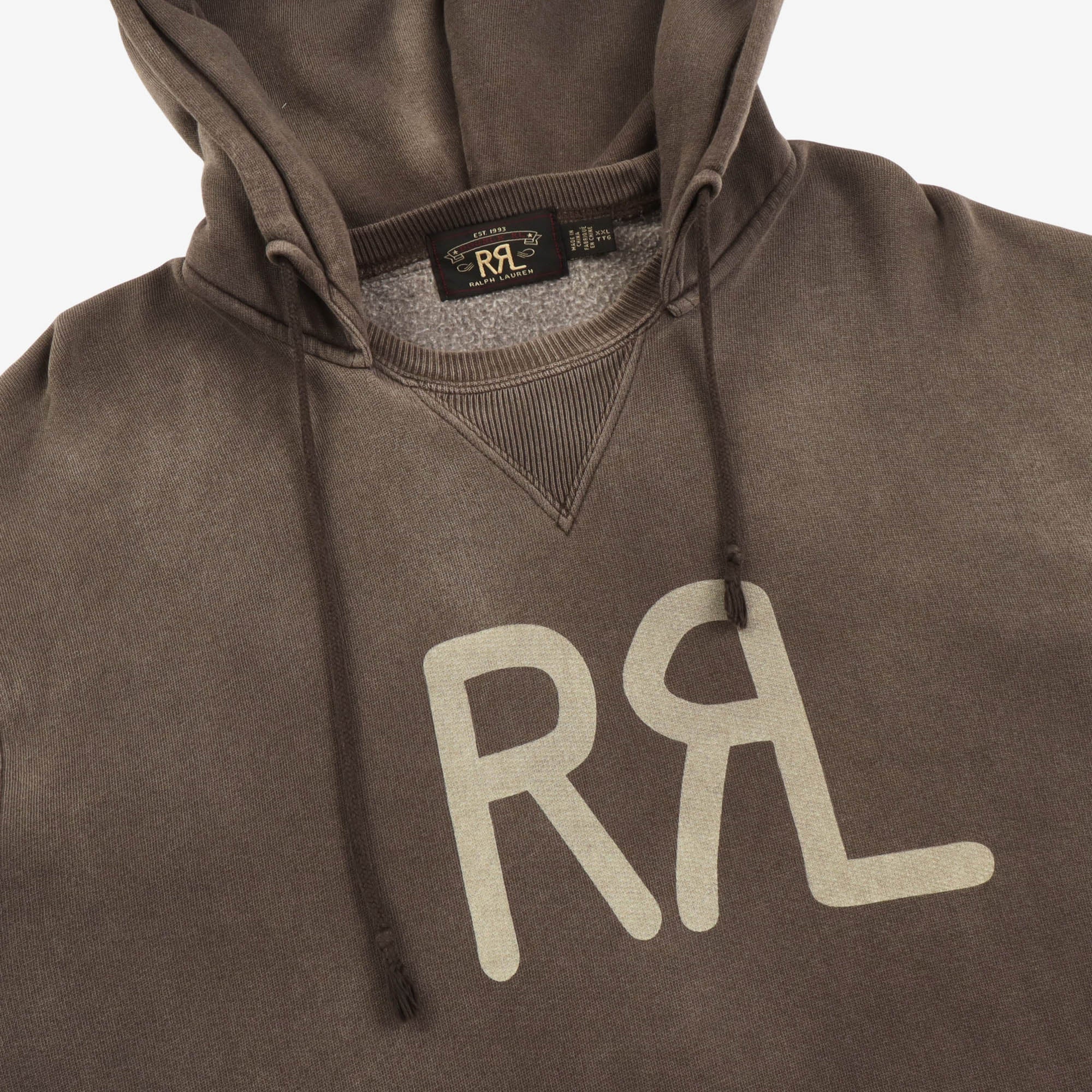 Graphic Garment Dyed Hoodie