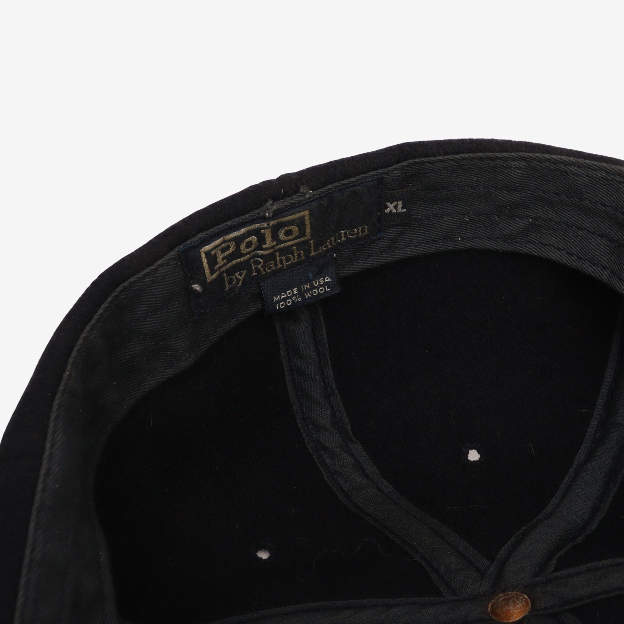 Vintage 1993 Polo Bear Wool Cap