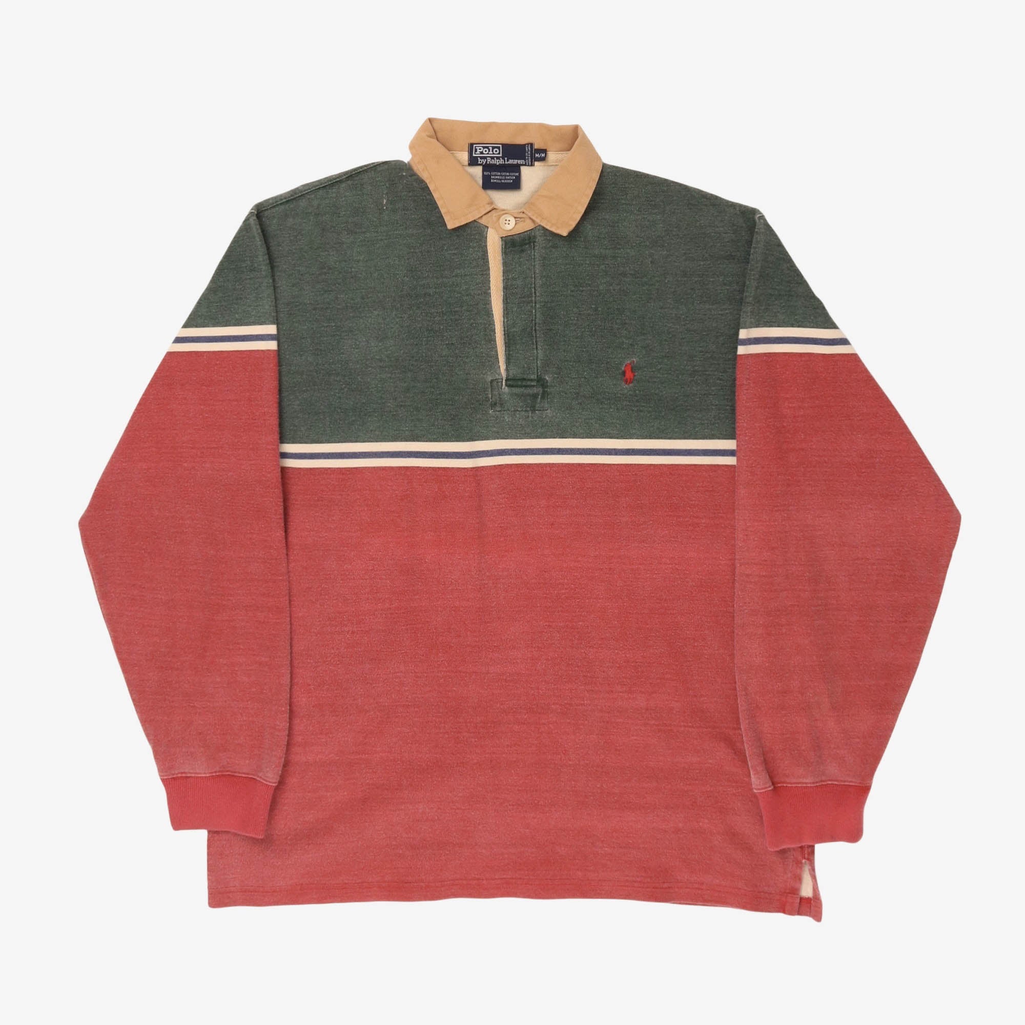 Vintage Striped Rugby Shirt