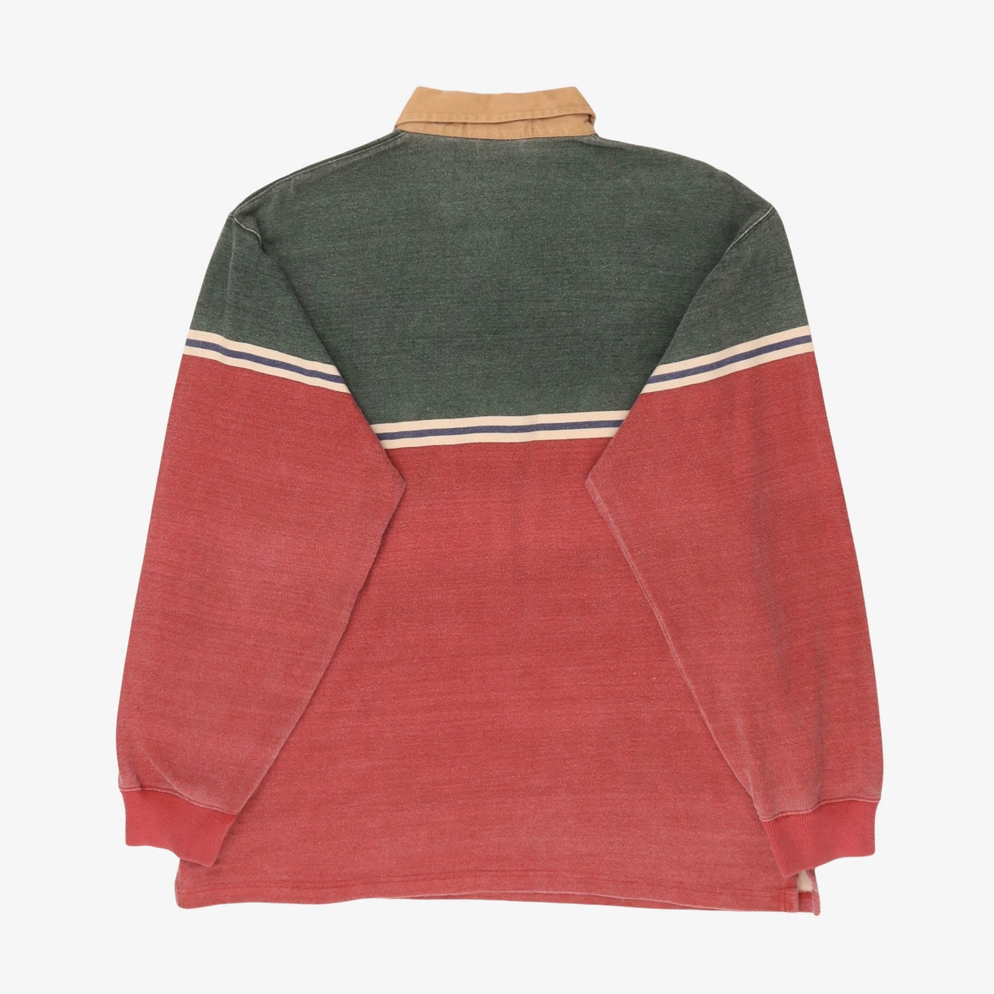 Vintage Striped Rugby Shirt