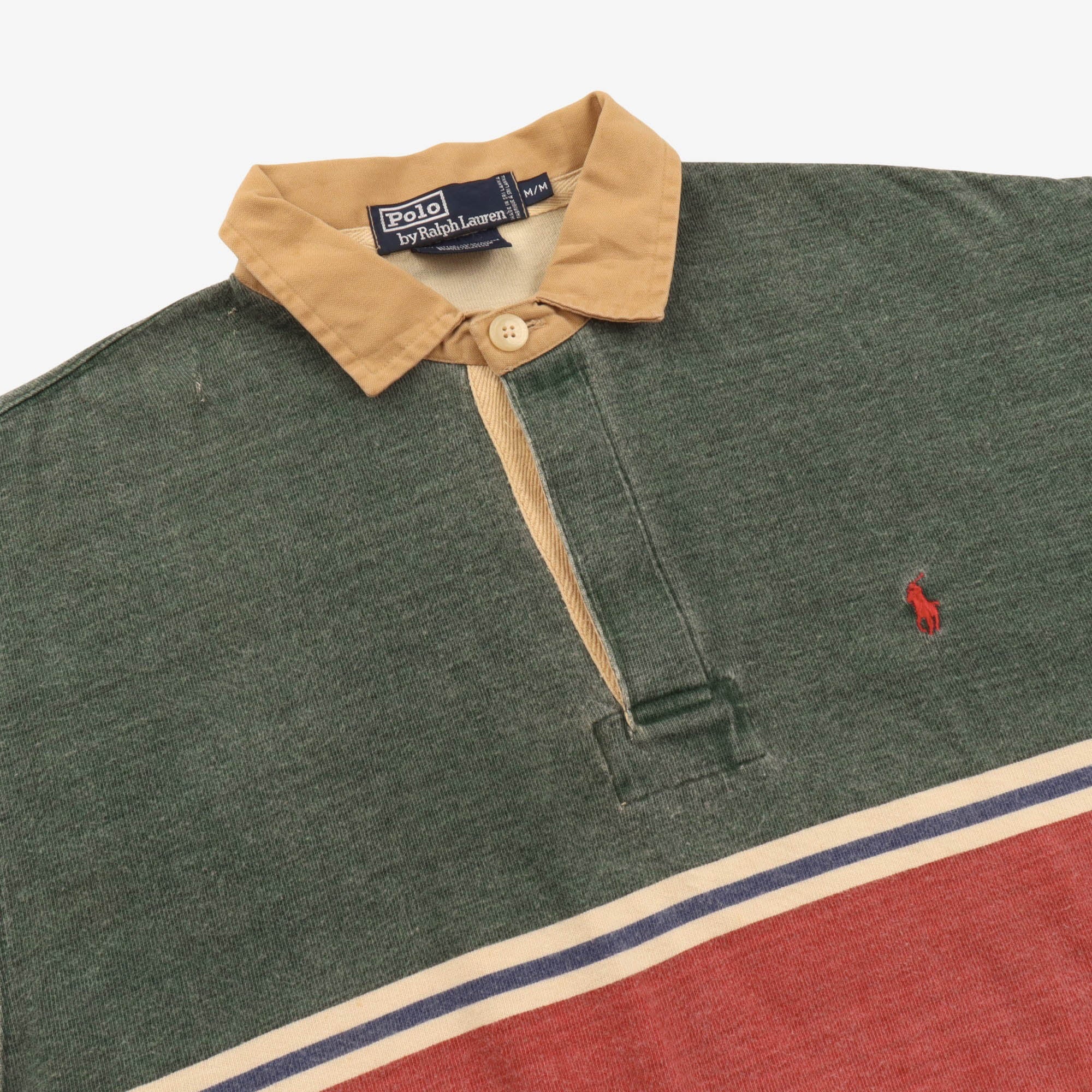 Vintage Striped Rugby Shirt