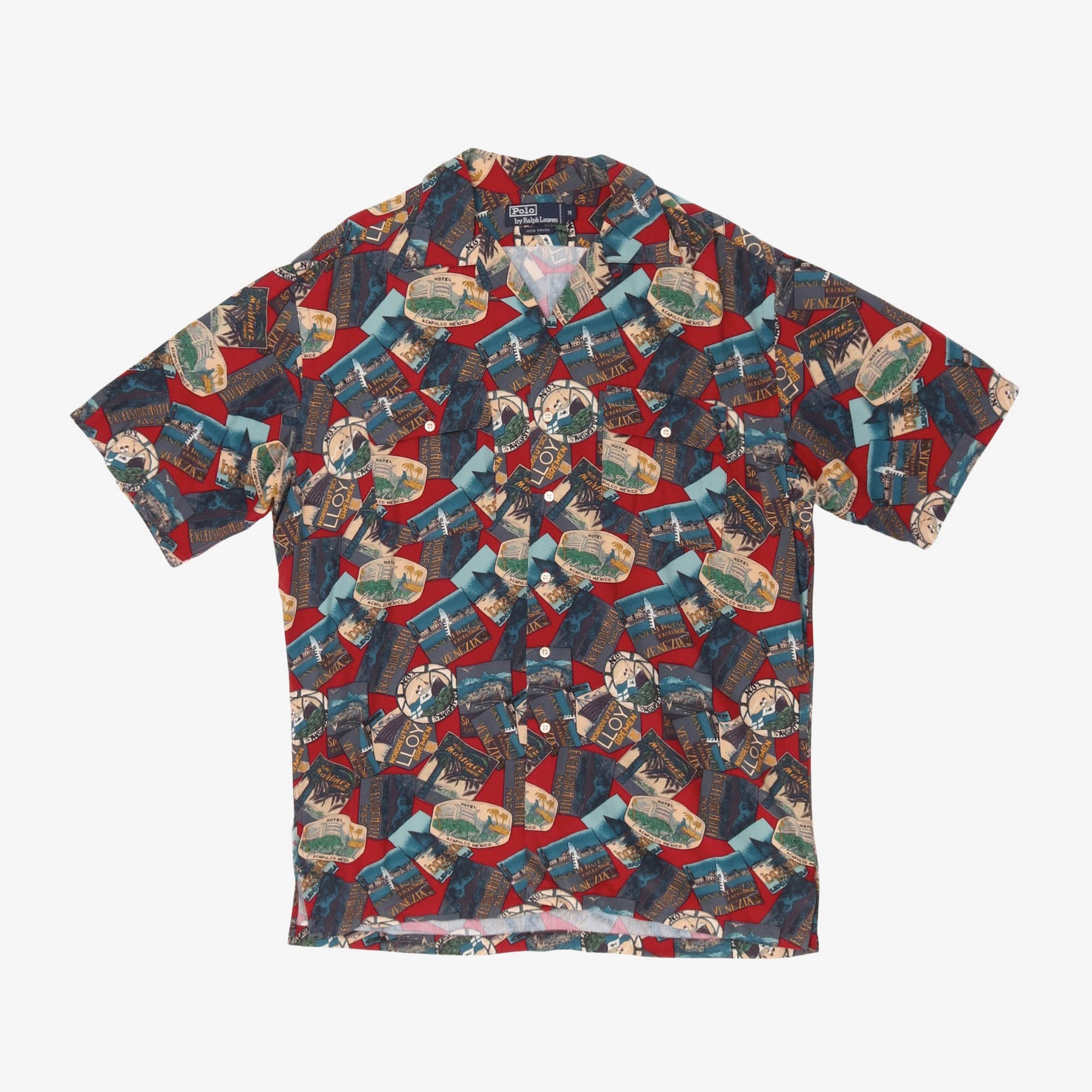 Vintage Camp Collar Shirt