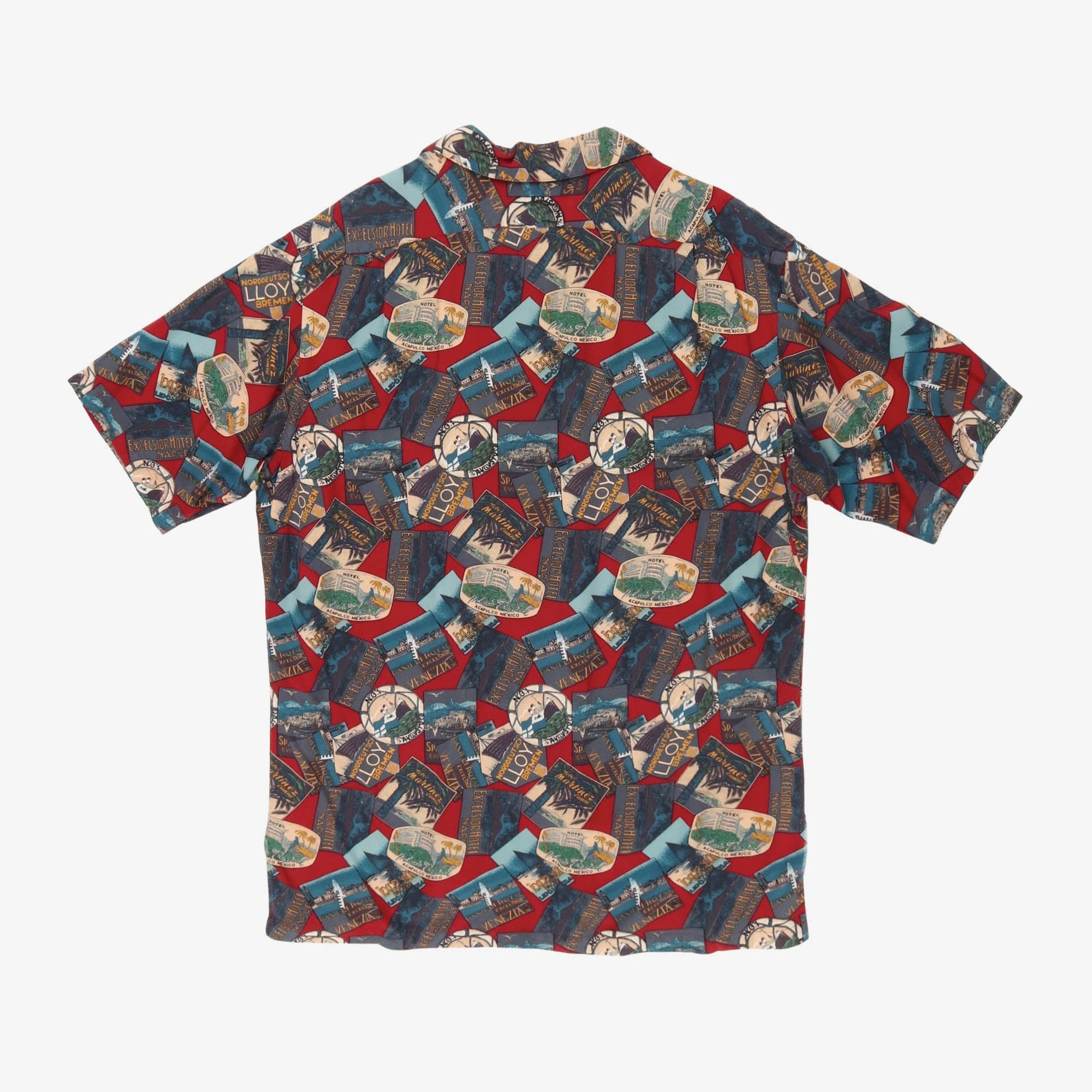 Vintage Camp Collar Shirt