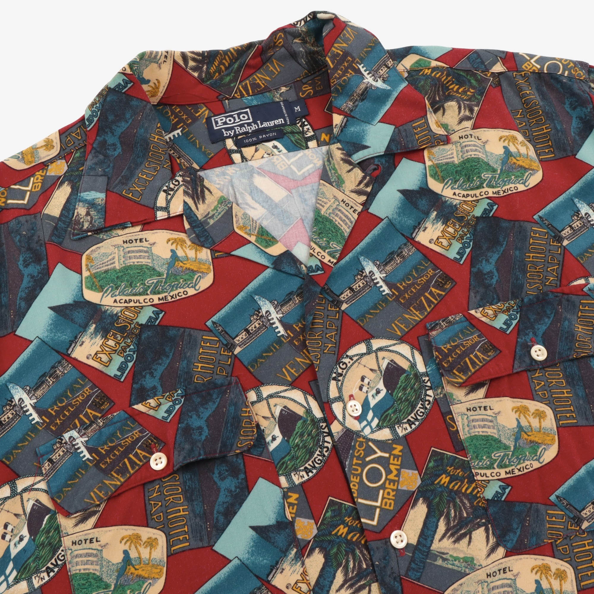 Vintage Camp Collar Shirt