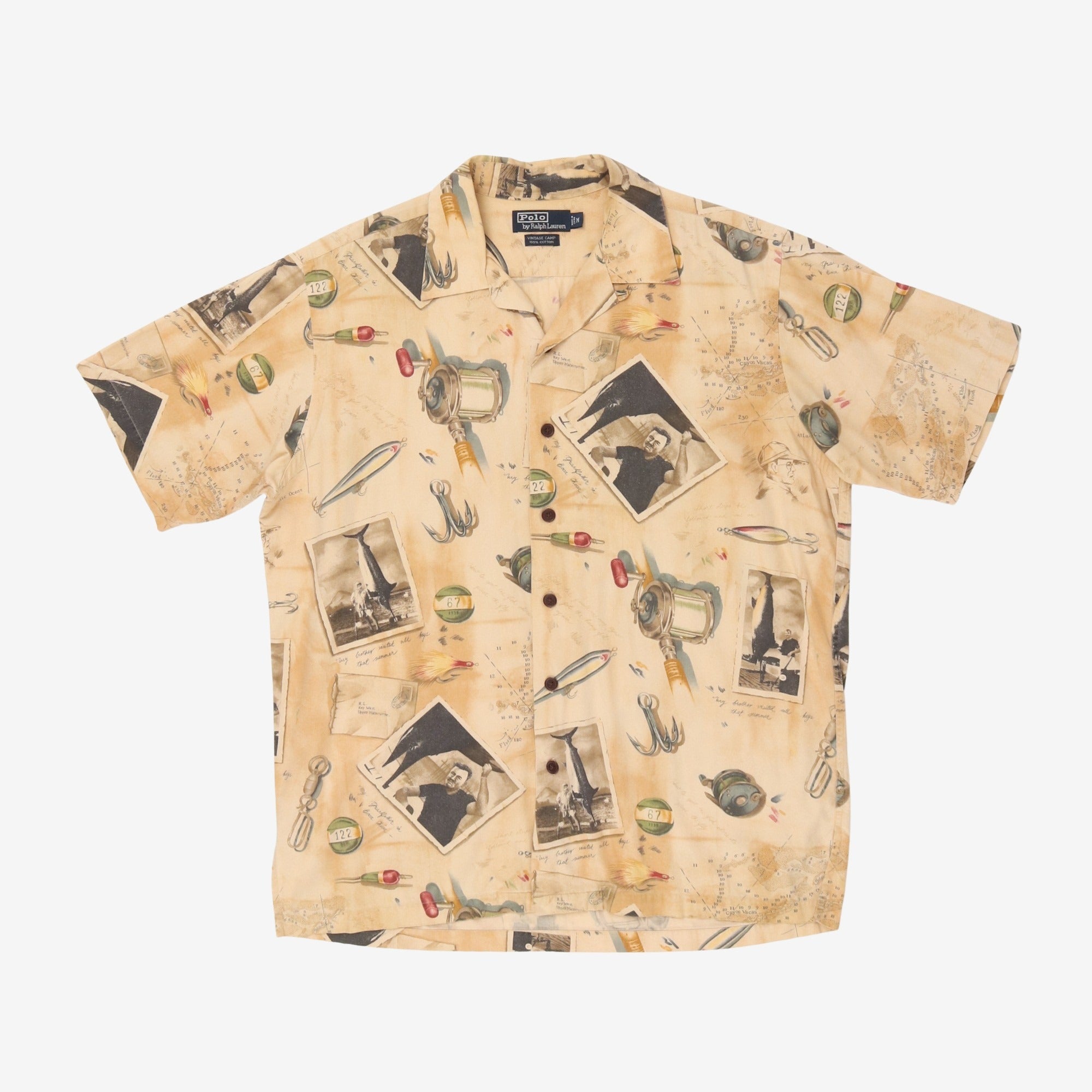 Graphic Camp Collar Shirt