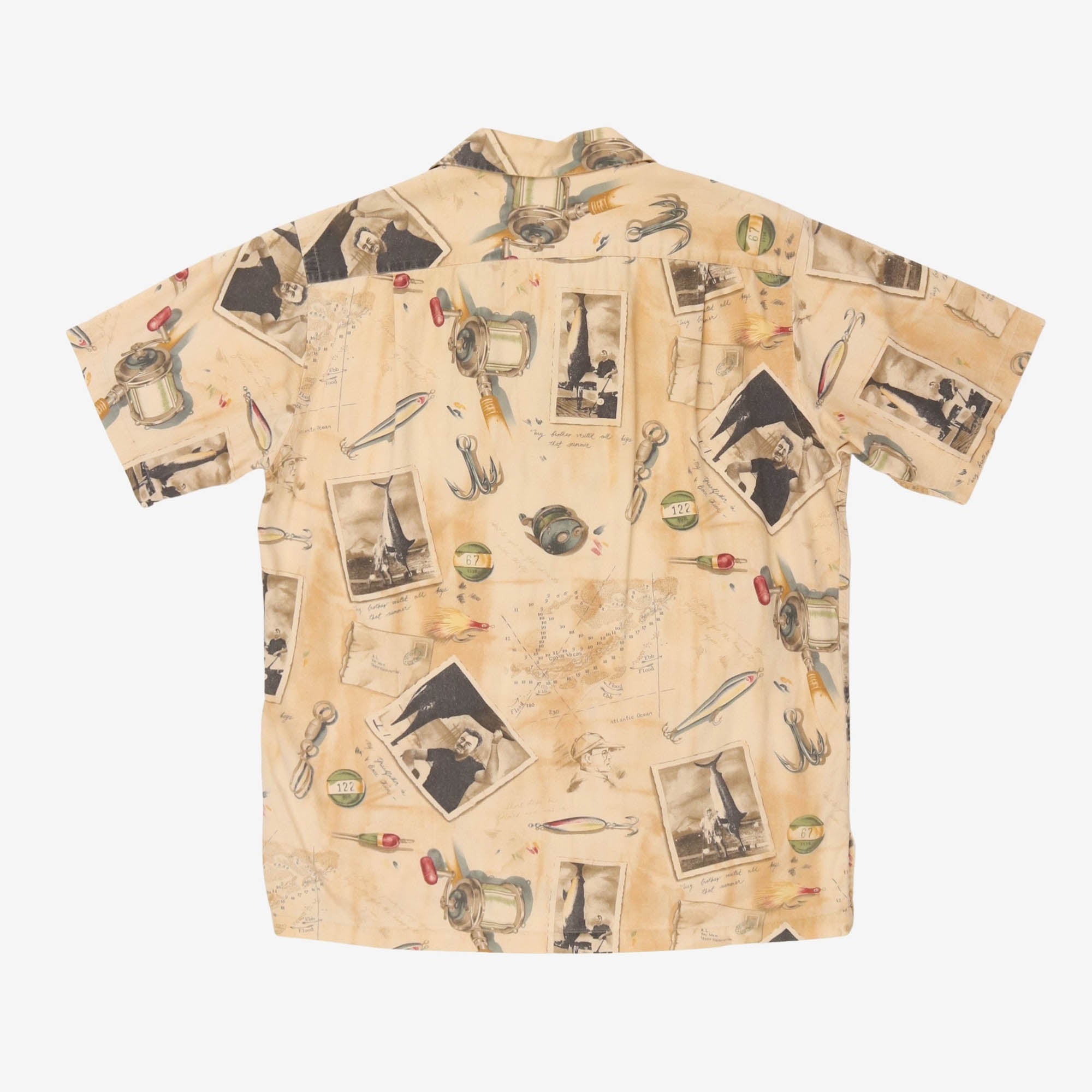 Graphic Camp Collar Shirt