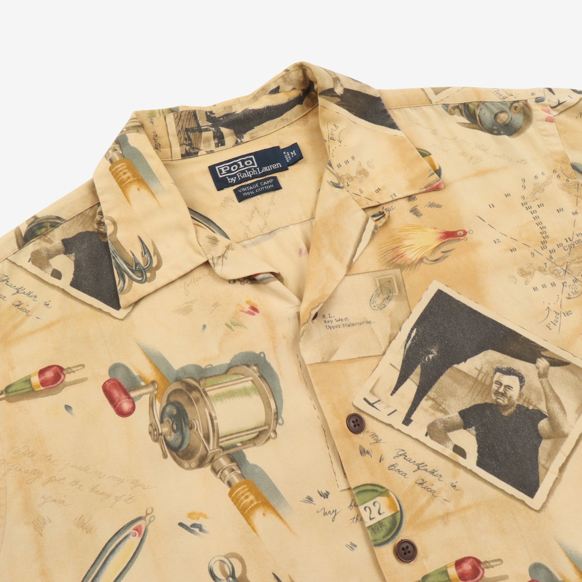 Graphic Camp Collar Shirt