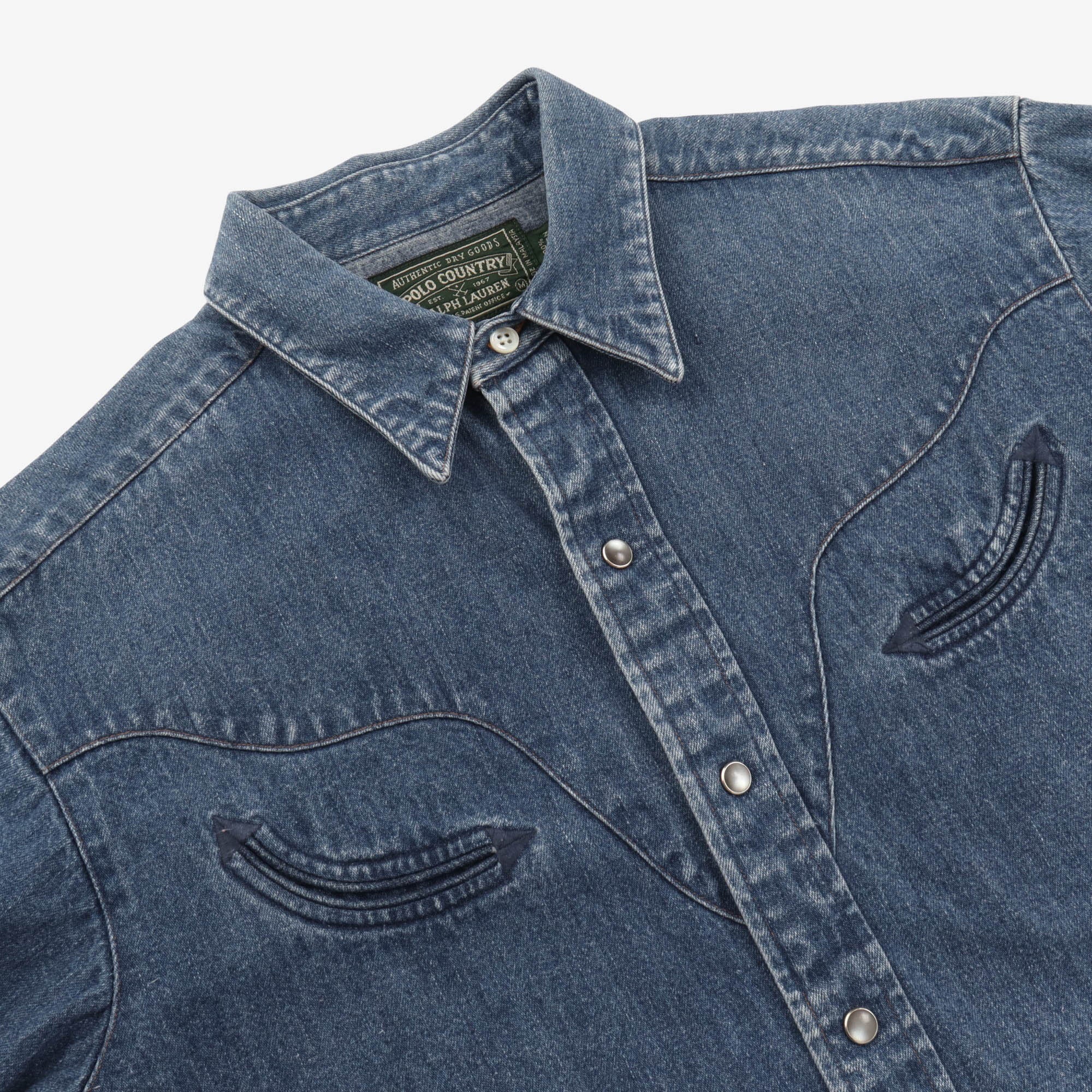 Country Western Denim Shirt