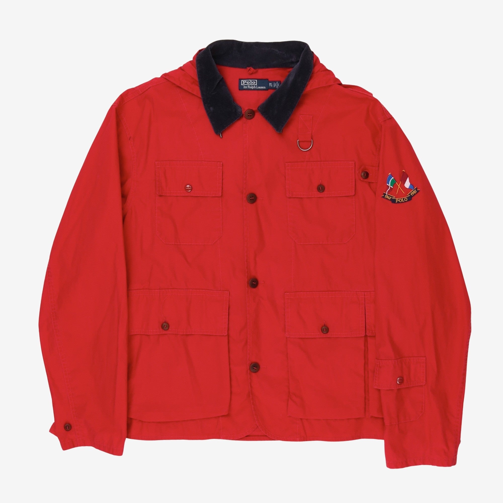 Cross Flags Utility Jacket