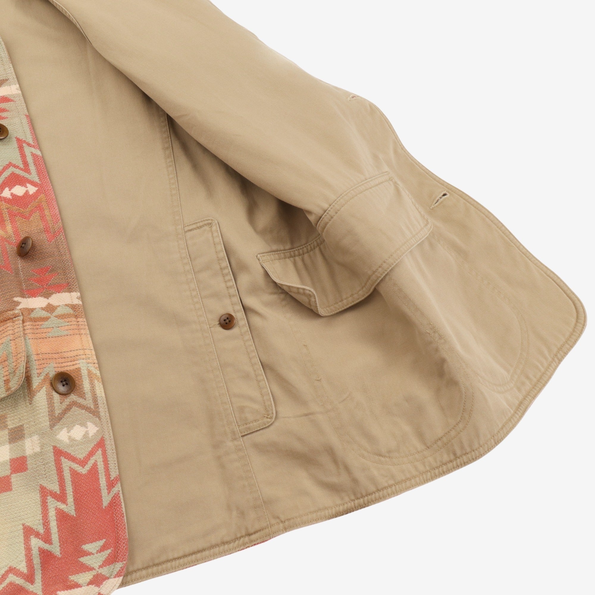 Reversible Aztec Chore Jacket