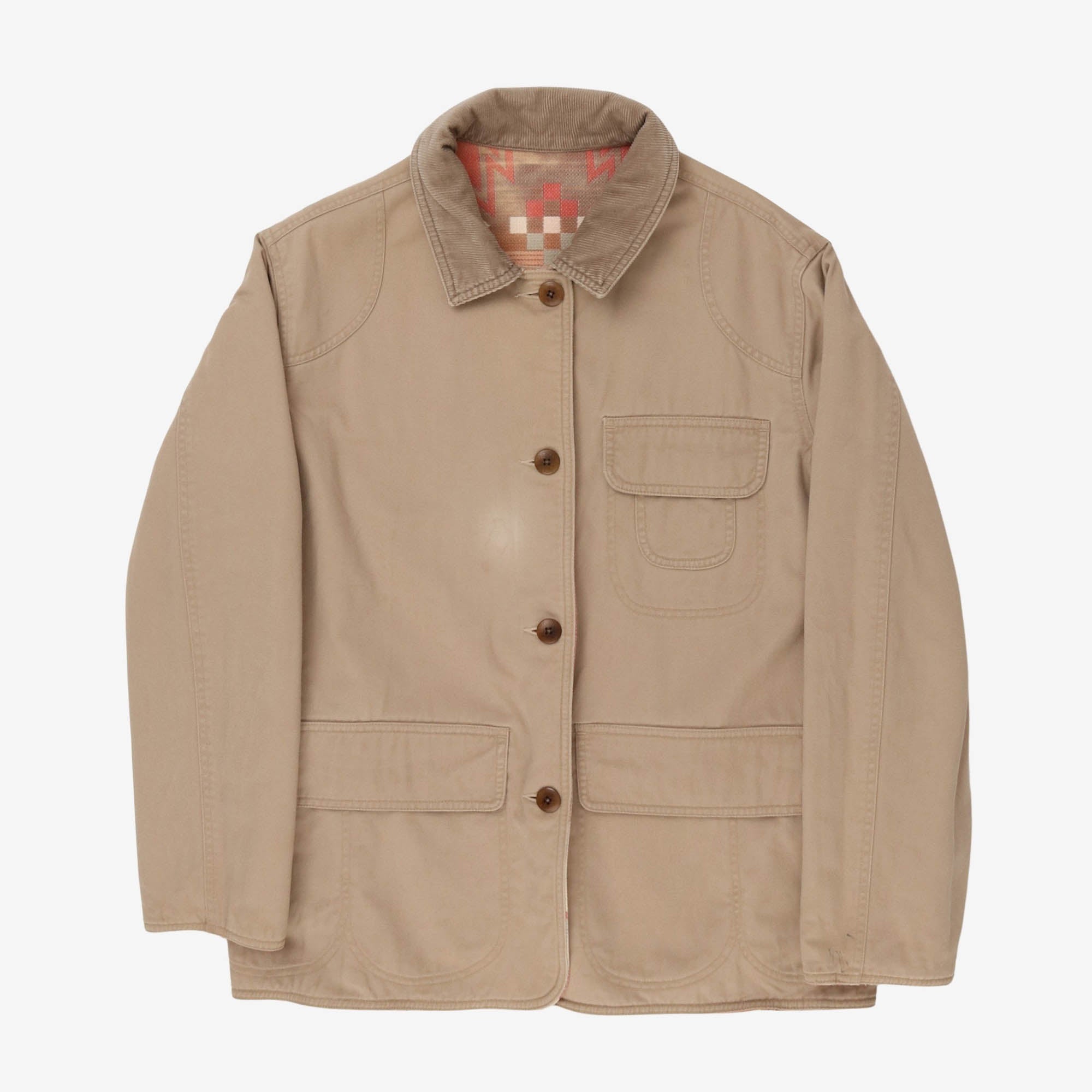 Reversible Aztec Chore Jacket